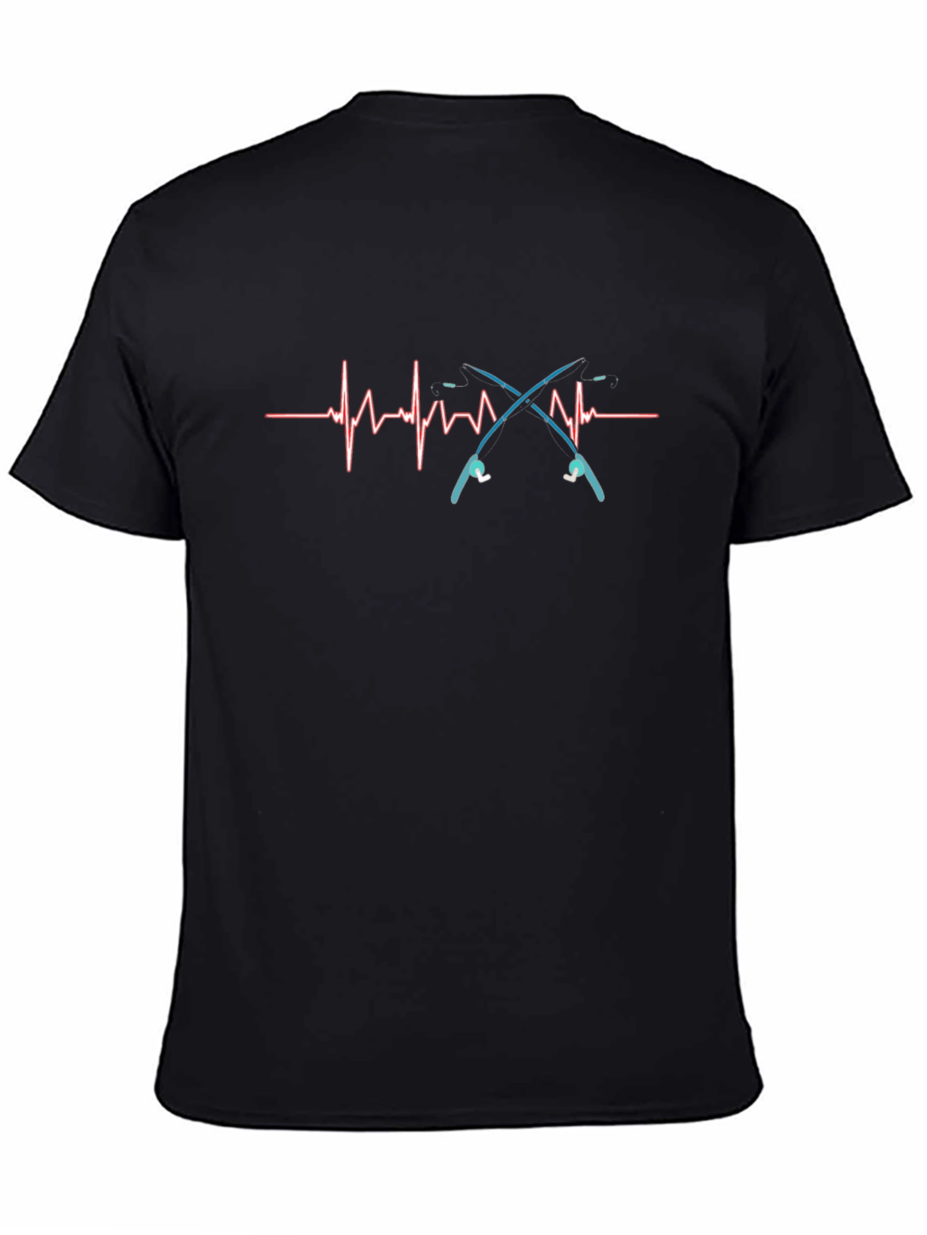 Fishing Heartbeat T-Shirt