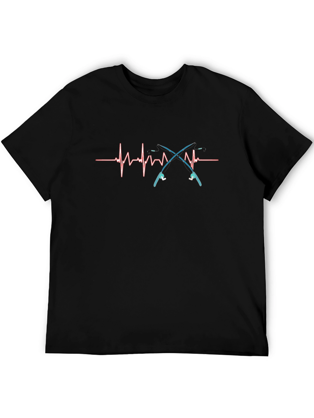 Fishing Heartbeat T-Shirt