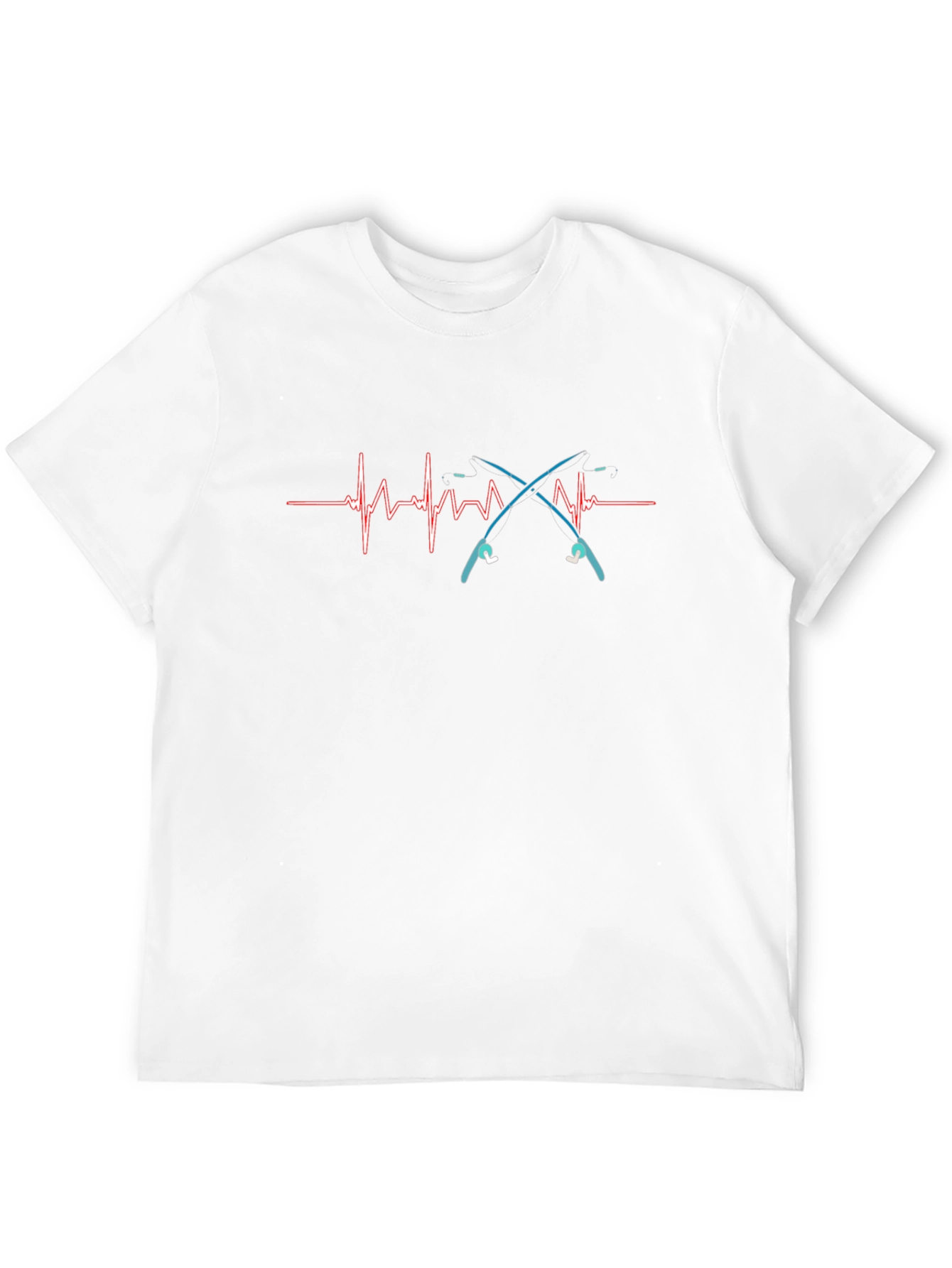 Fishing Heartbeat T-Shirt