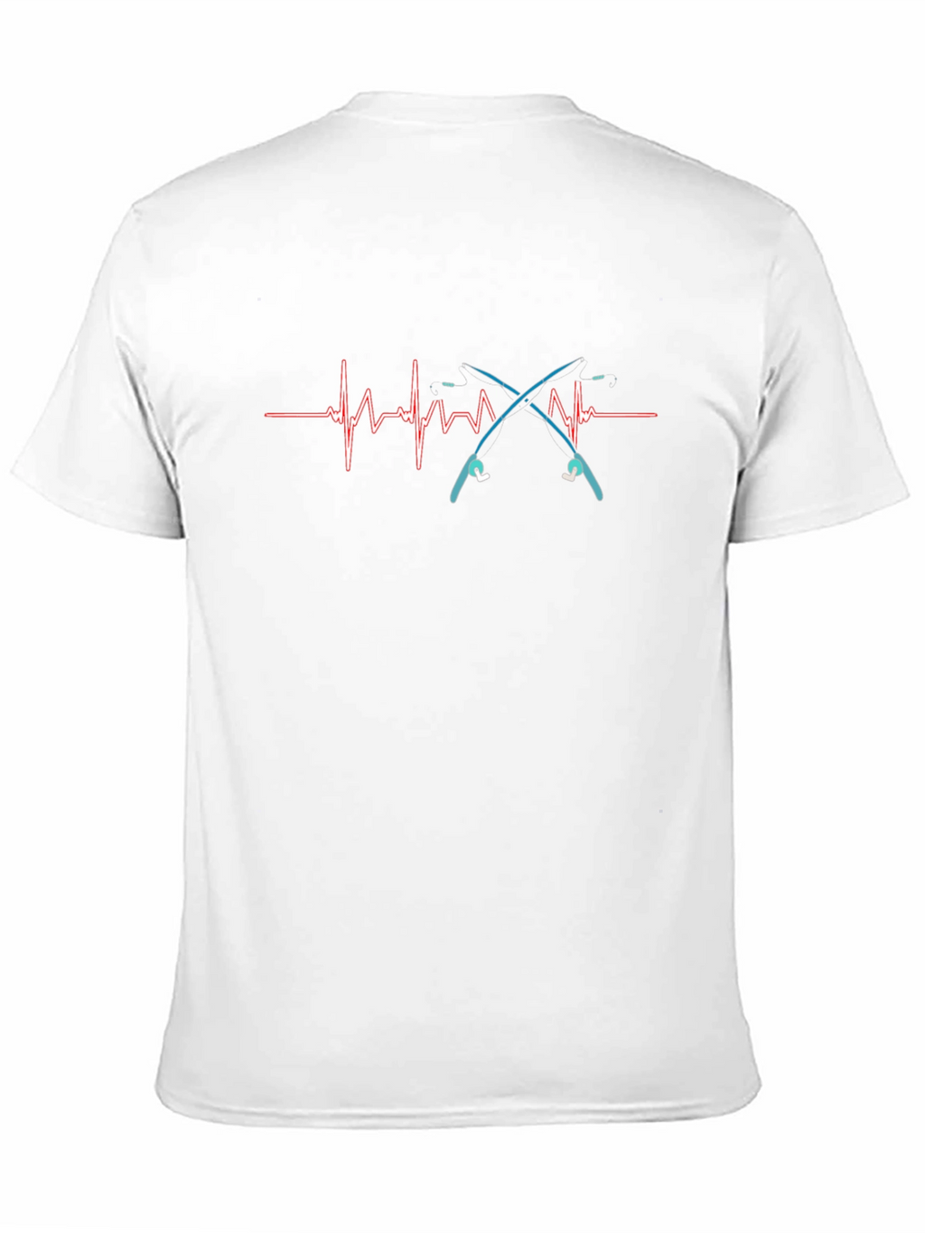 Fishing Heartbeat T-Shirt