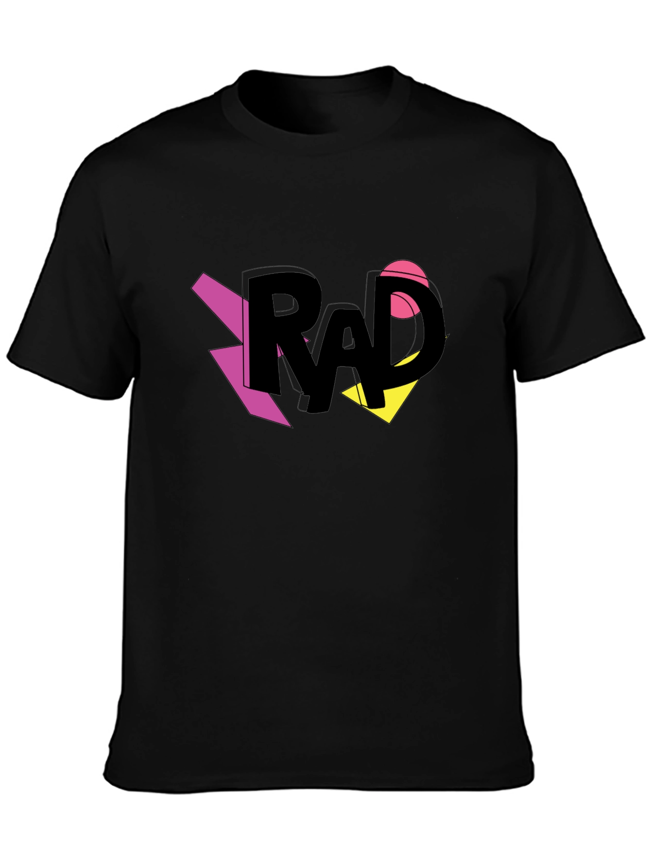 Rad Retro 80s Style Graphic T-Shirt