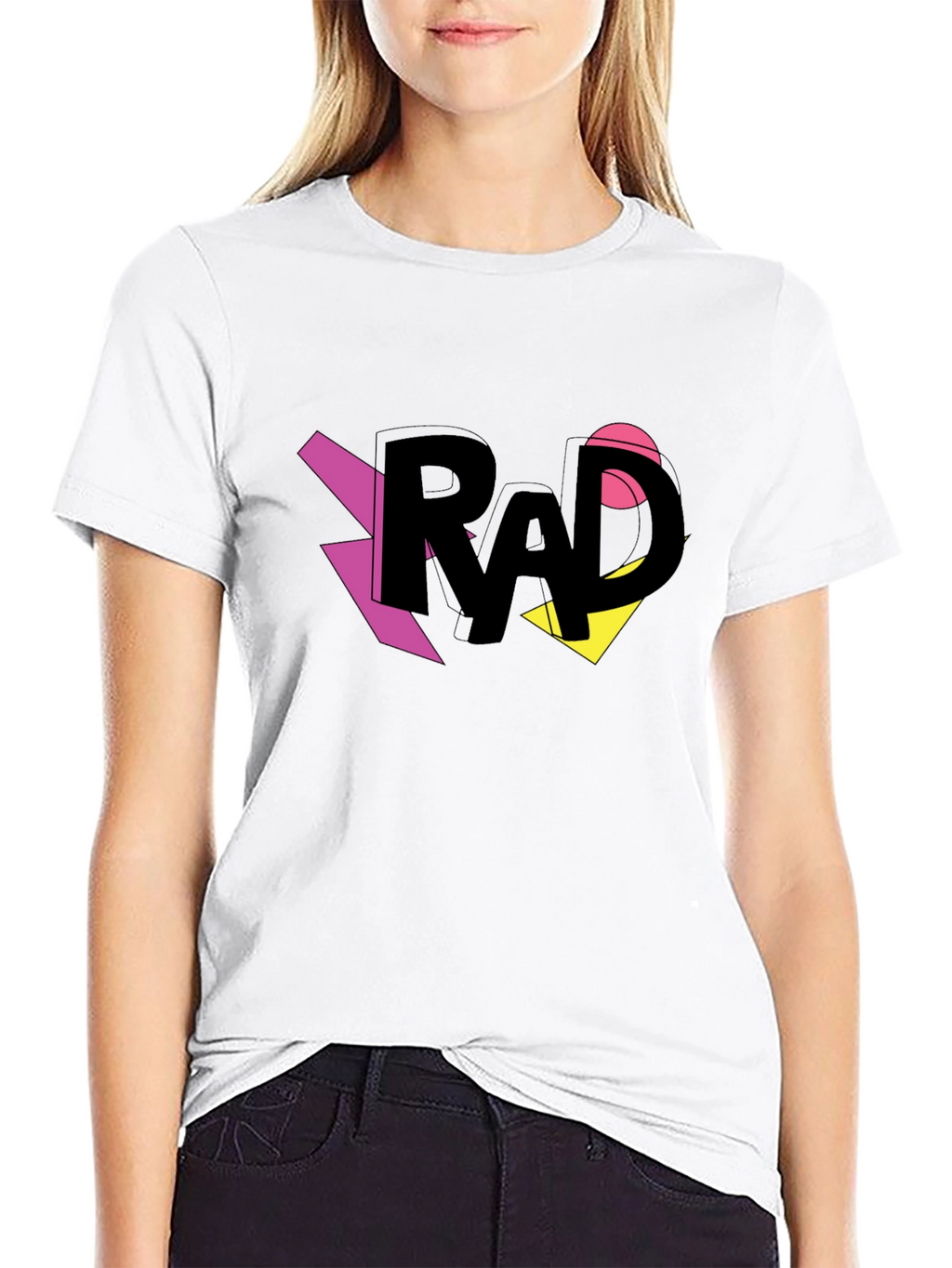 Rad Retro 80s Style Graphic T-Shirt