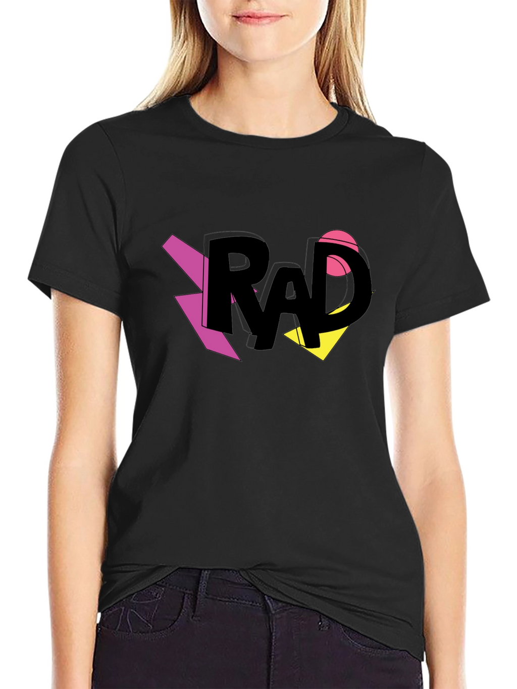 Rad Retro 80s Style Graphic T-Shirt