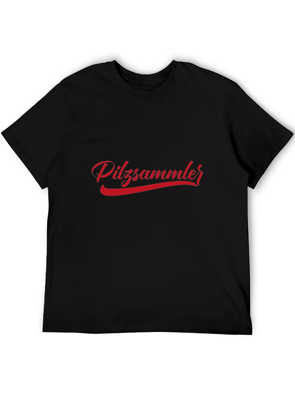 Pilzsammler Tee - Black T-Shirt