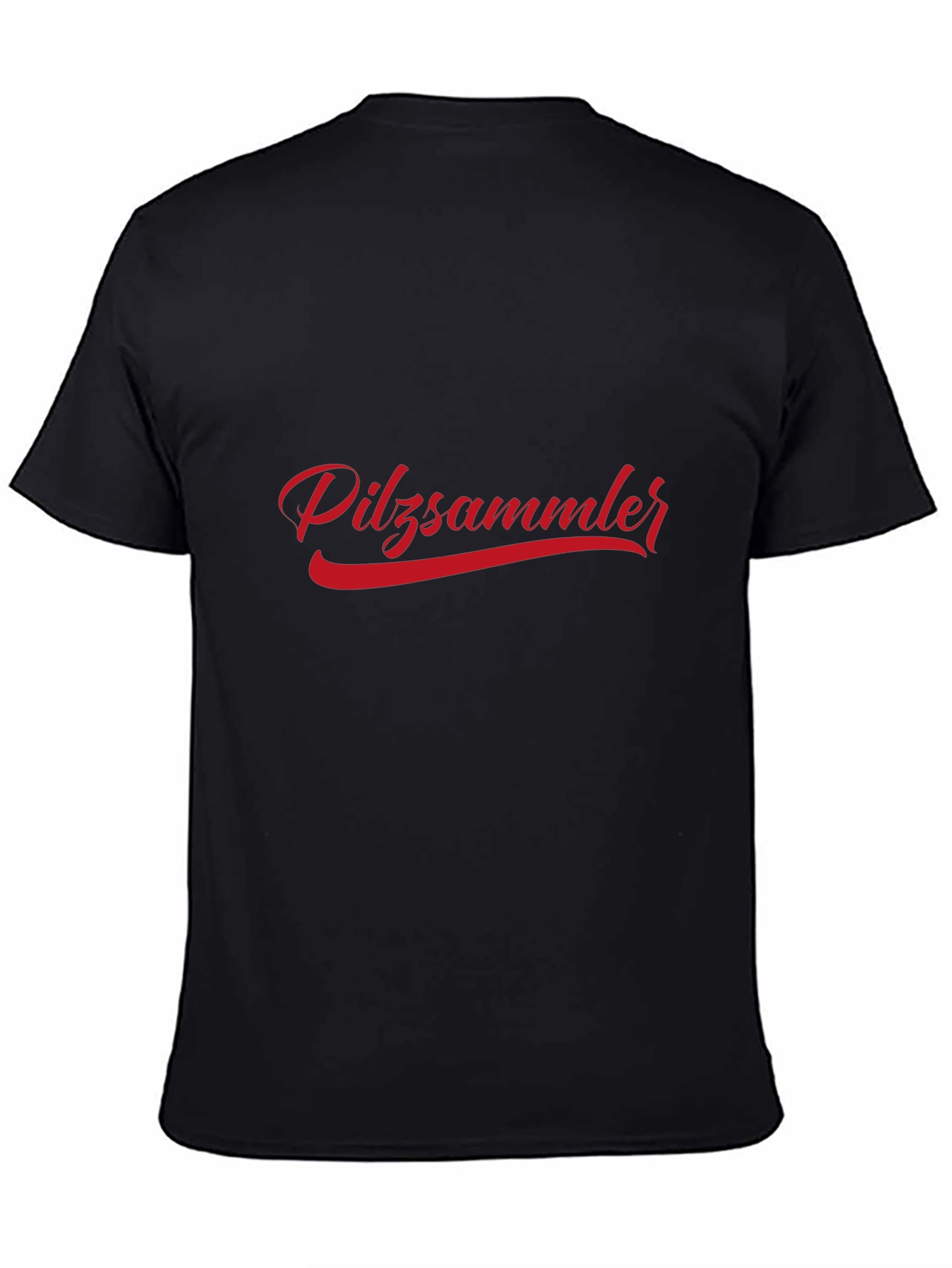 Pilzsammler Tee - Black T-Shirt