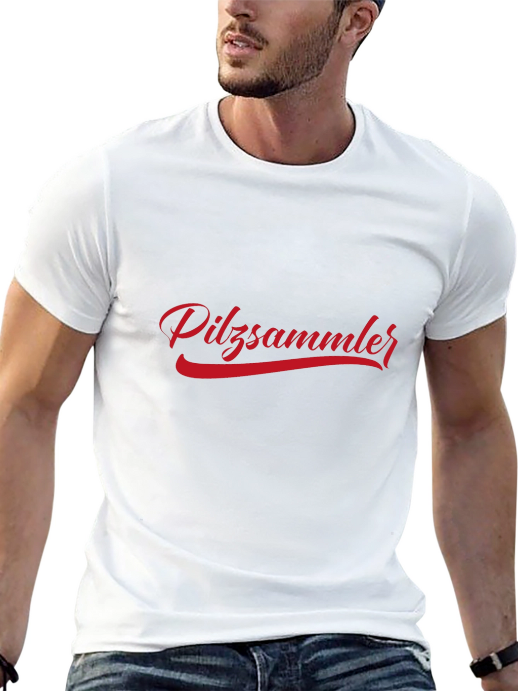 Pilzsammler Tee - Black T-Shirt