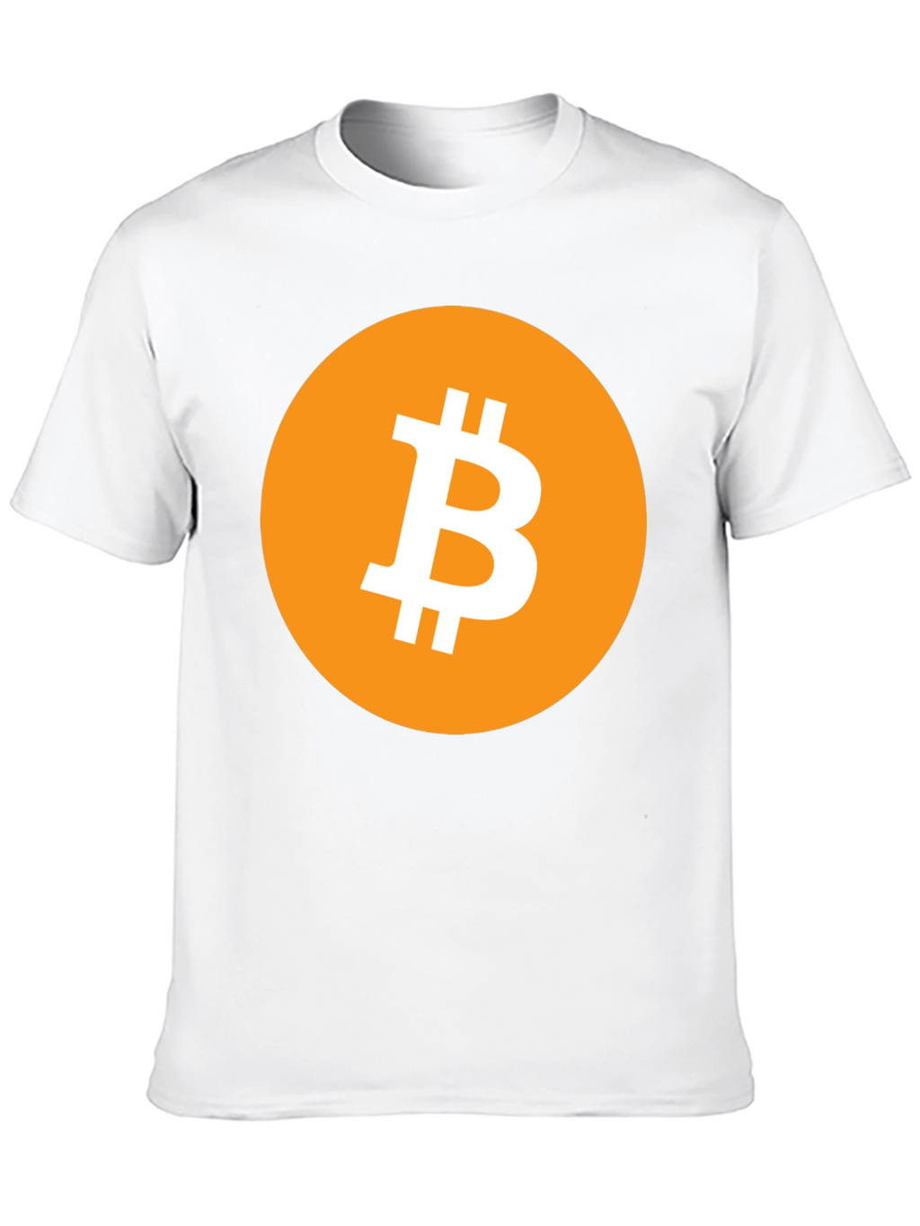 Bitcoin Logo Graphic Tee - Black