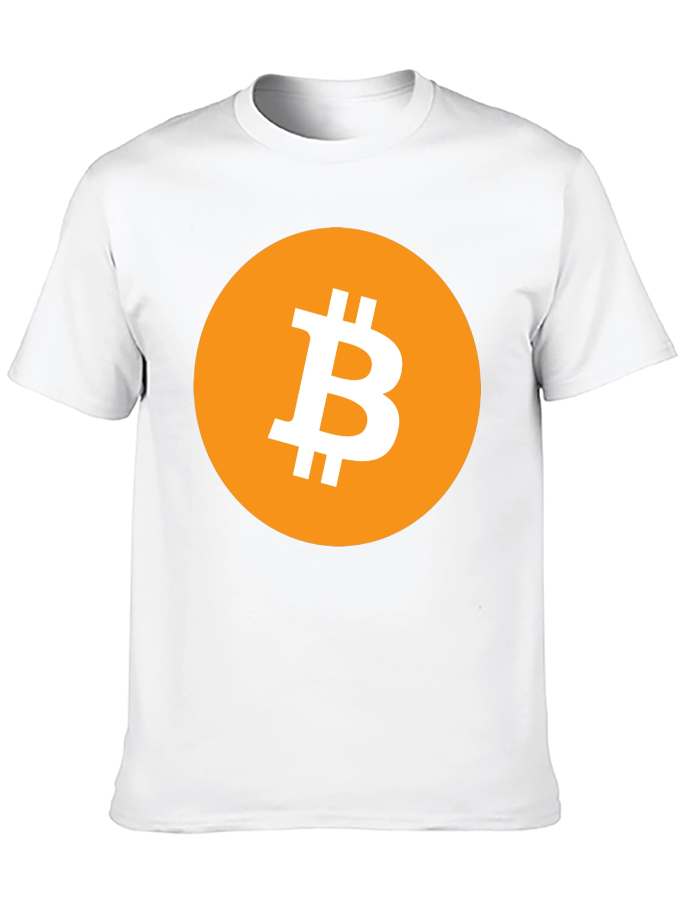 Bitcoin Logo Graphic Tee - Black