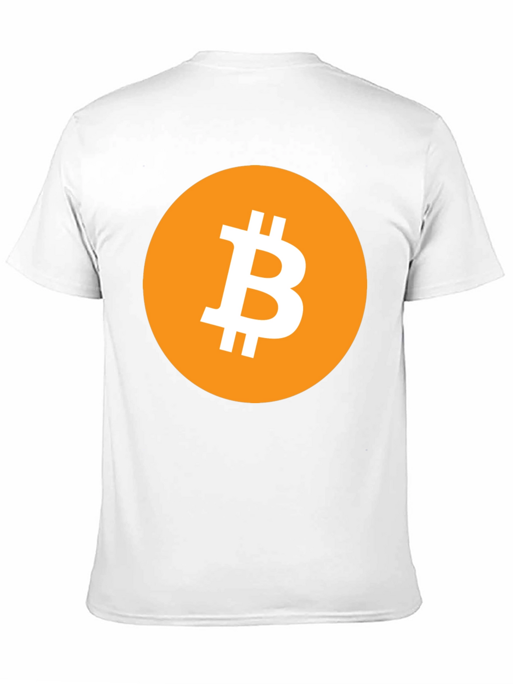 Bitcoin Logo Graphic Tee - Black