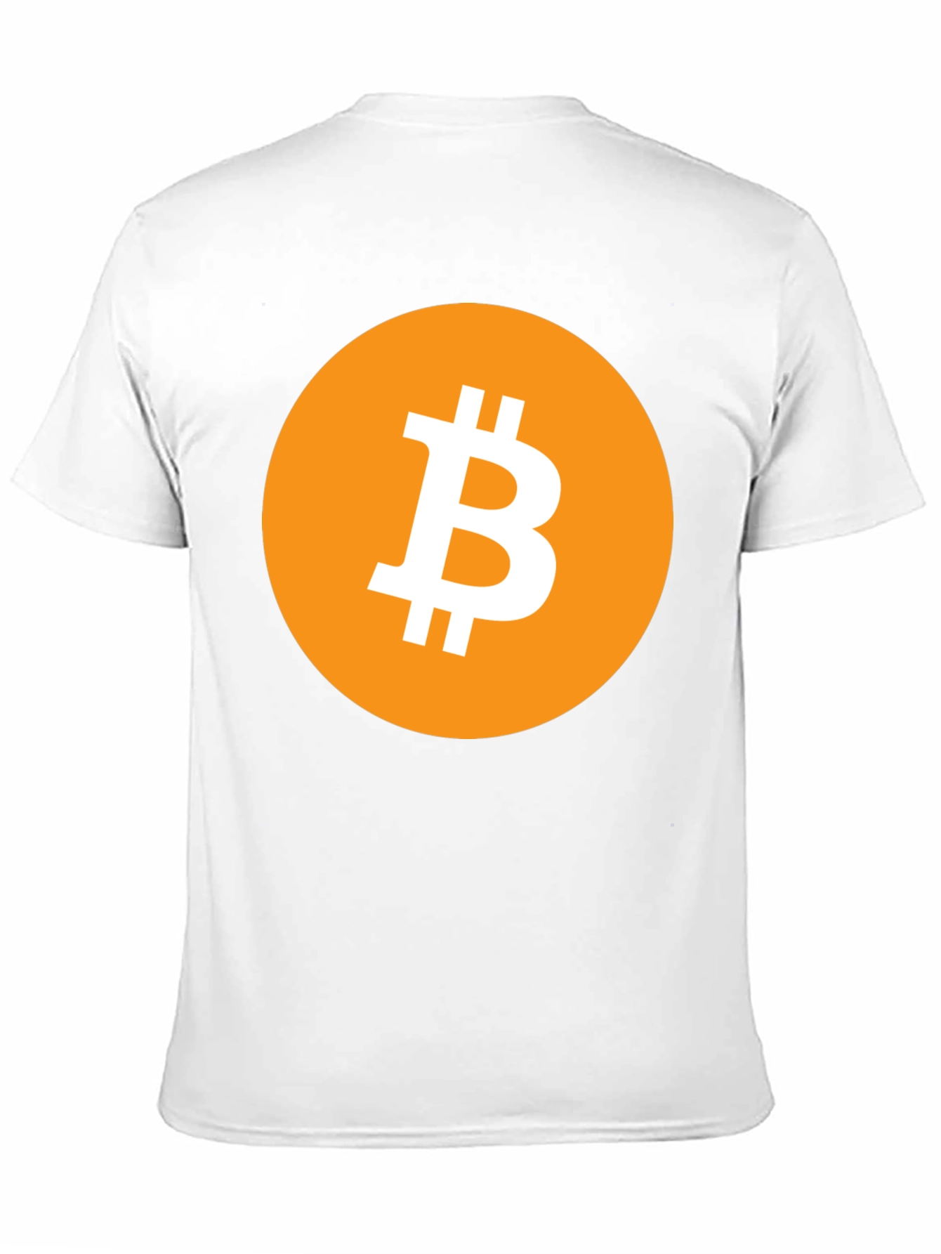 Bitcoin Logo Graphic Tee - Black