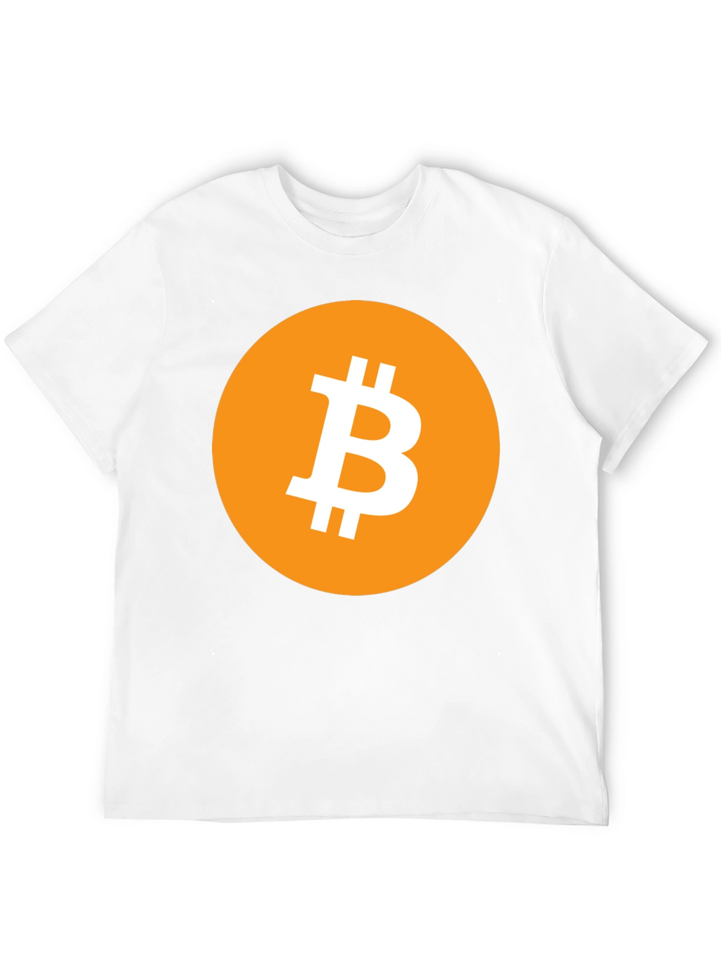 Bitcoin Logo Graphic Tee - Black