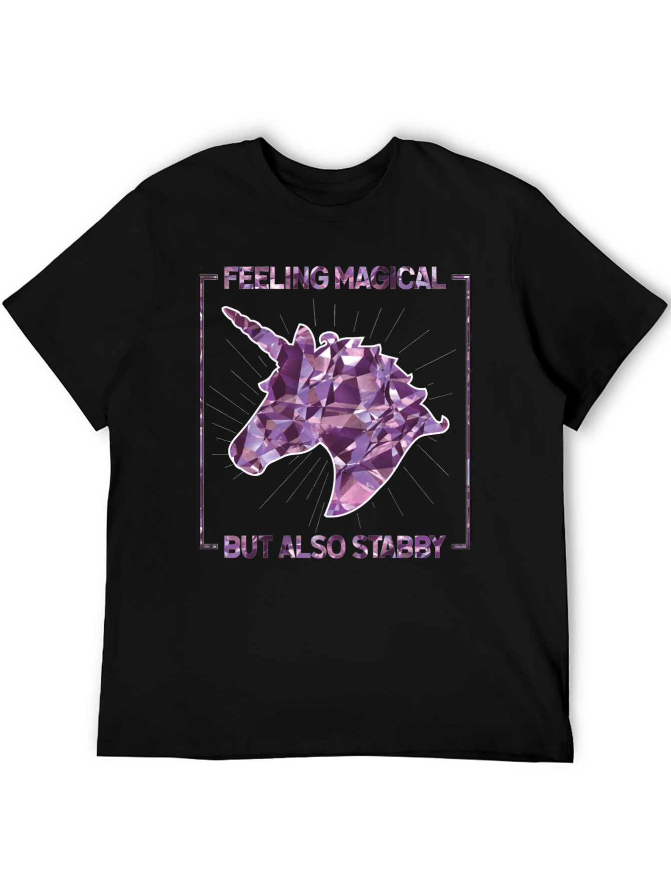 Magical Yet Stabby Unicorn Graphic Tee