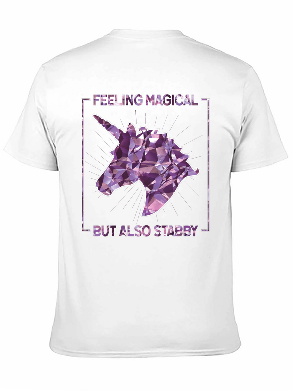 Magical Yet Stabby Unicorn Graphic Tee