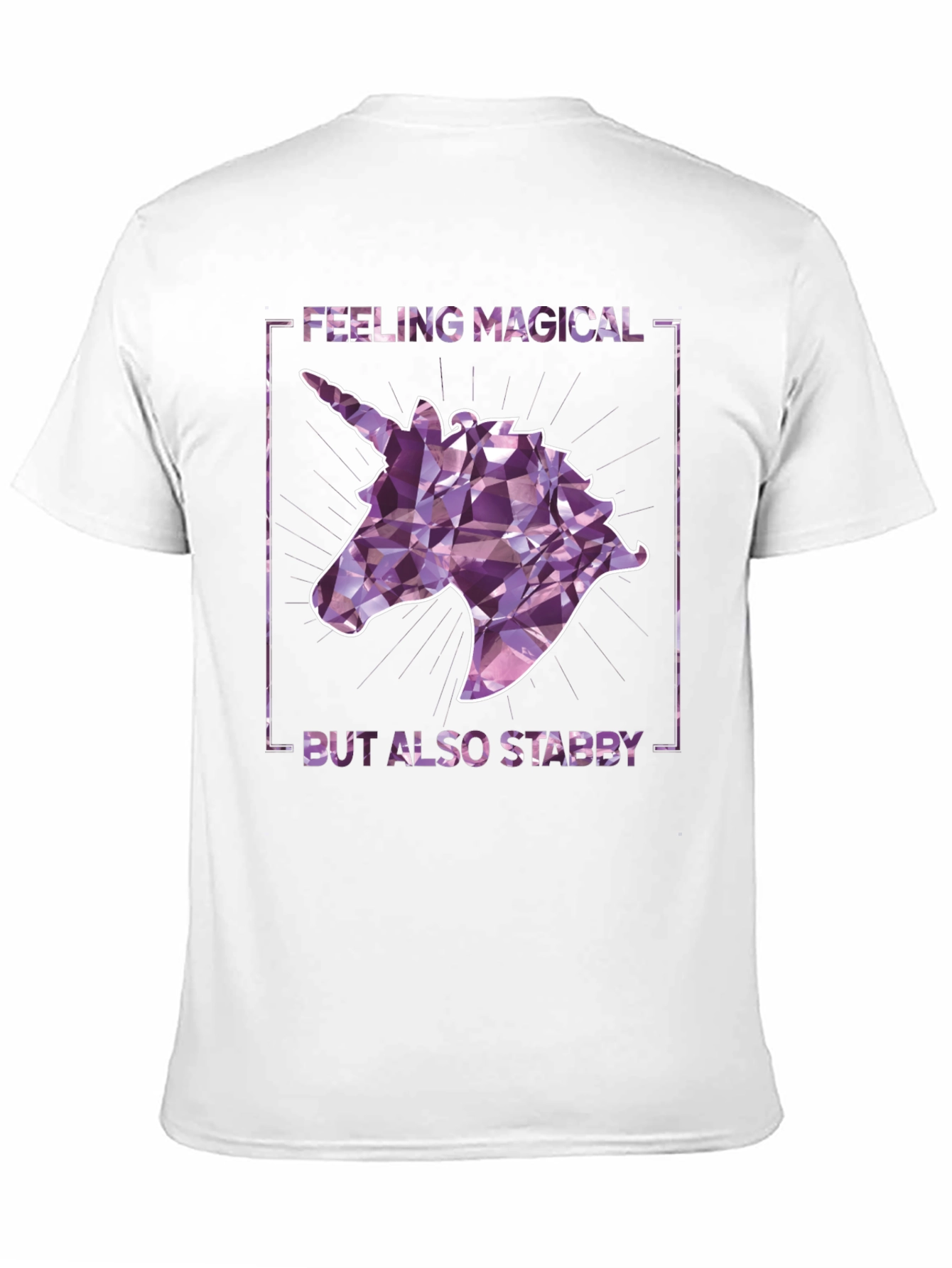 Magical Yet Stabby Unicorn Graphic Tee