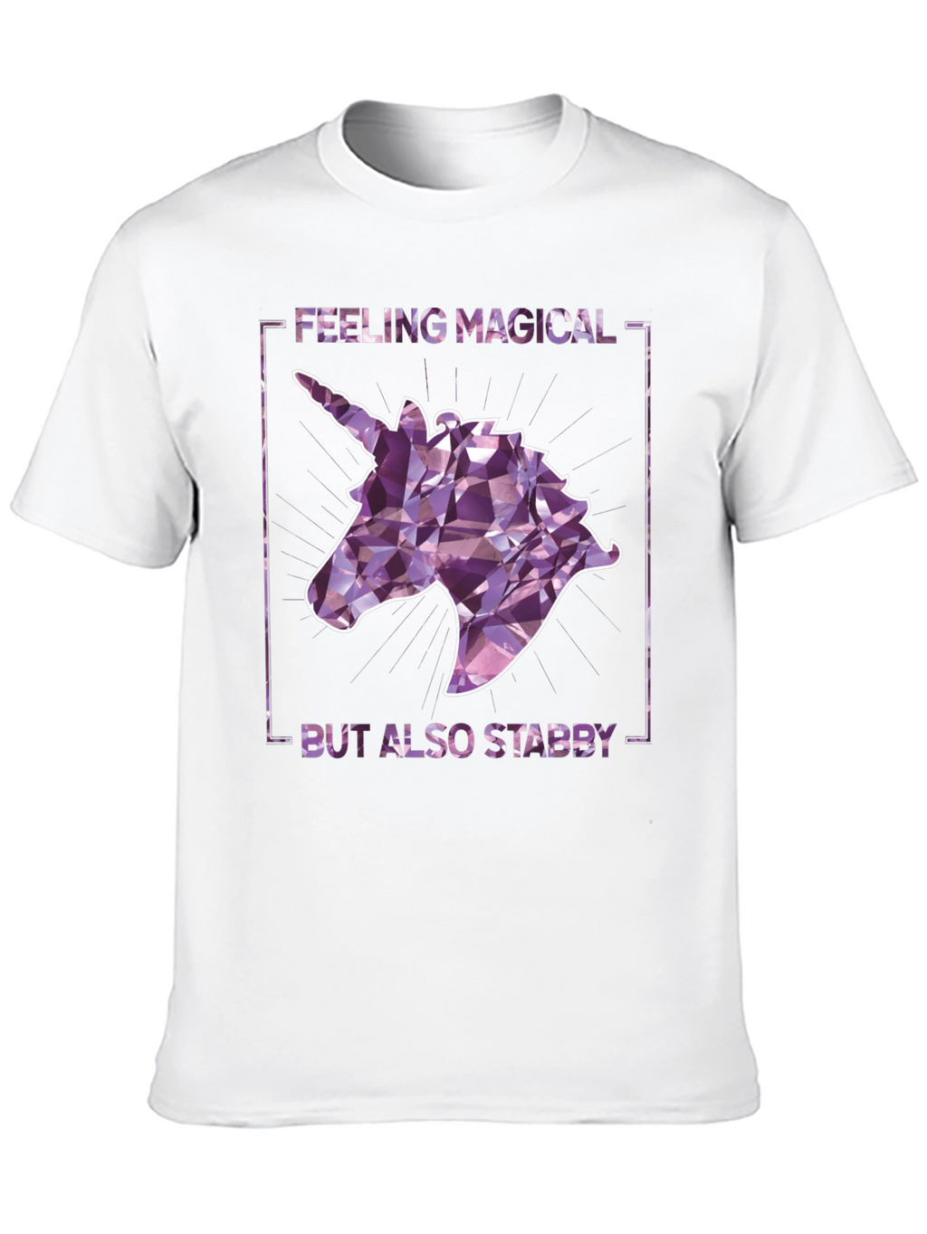 Magical Yet Stabby Unicorn Graphic Tee