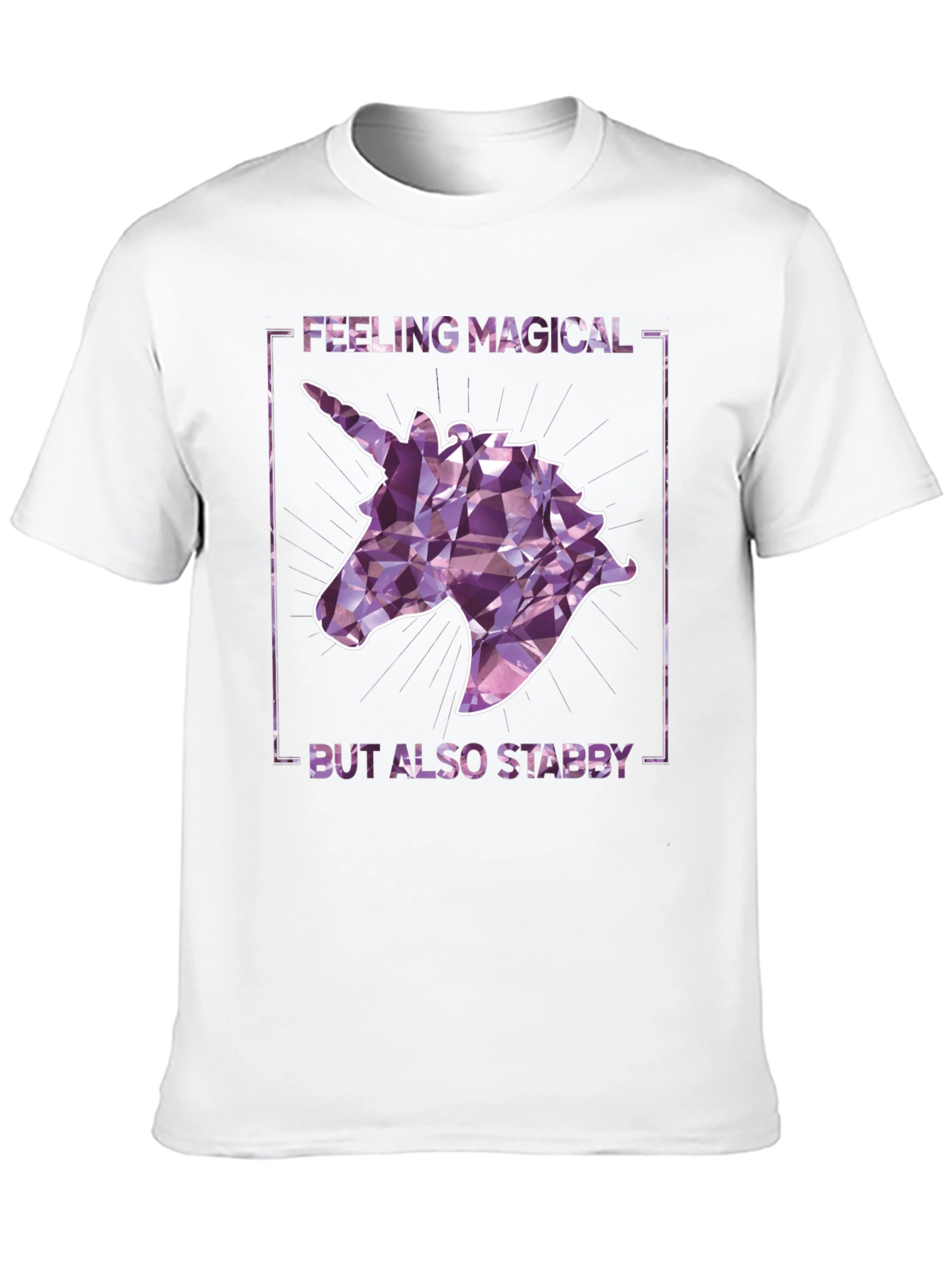 Magical Yet Stabby Unicorn Graphic Tee