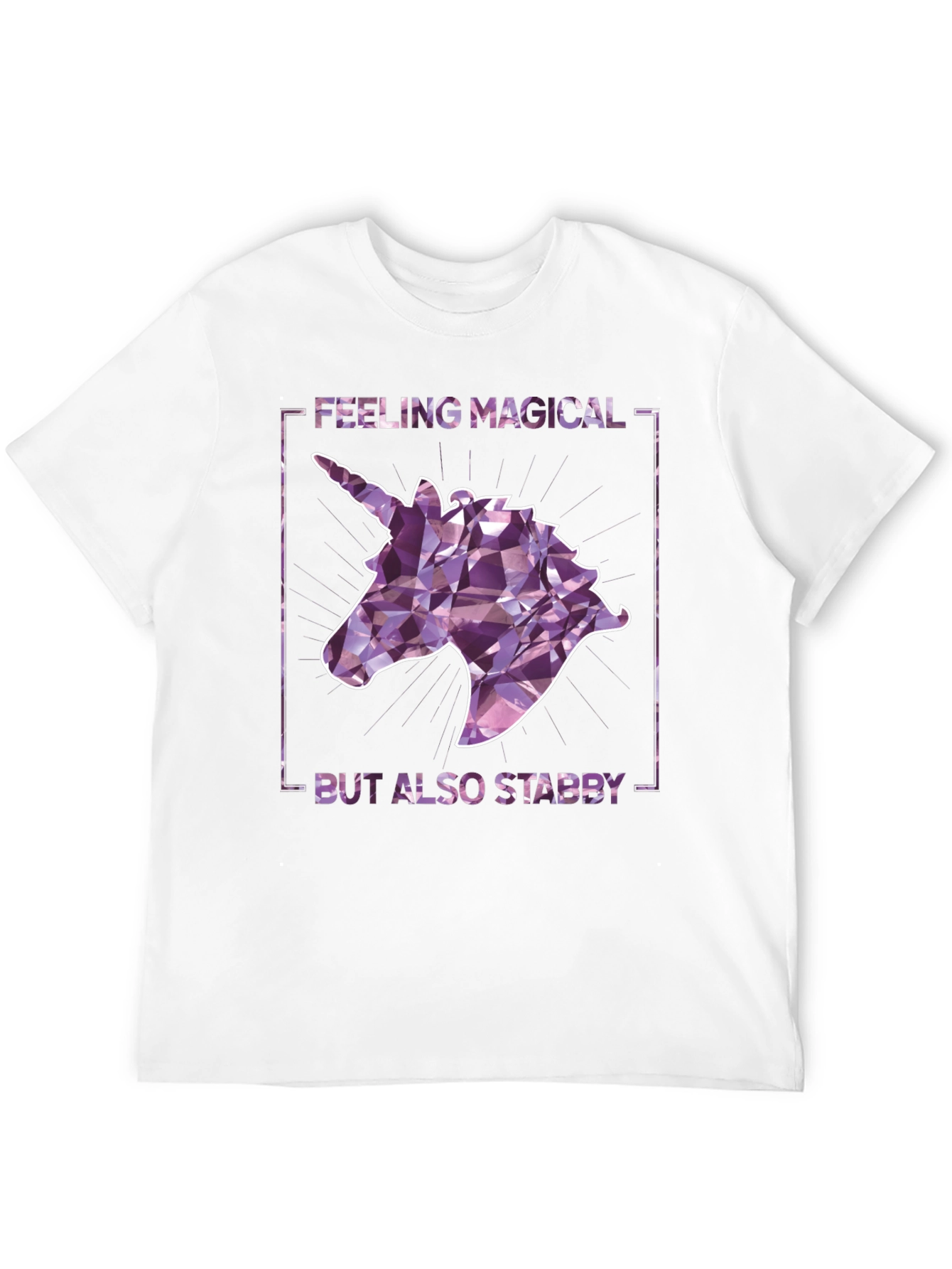 Magical Yet Stabby Unicorn Graphic Tee