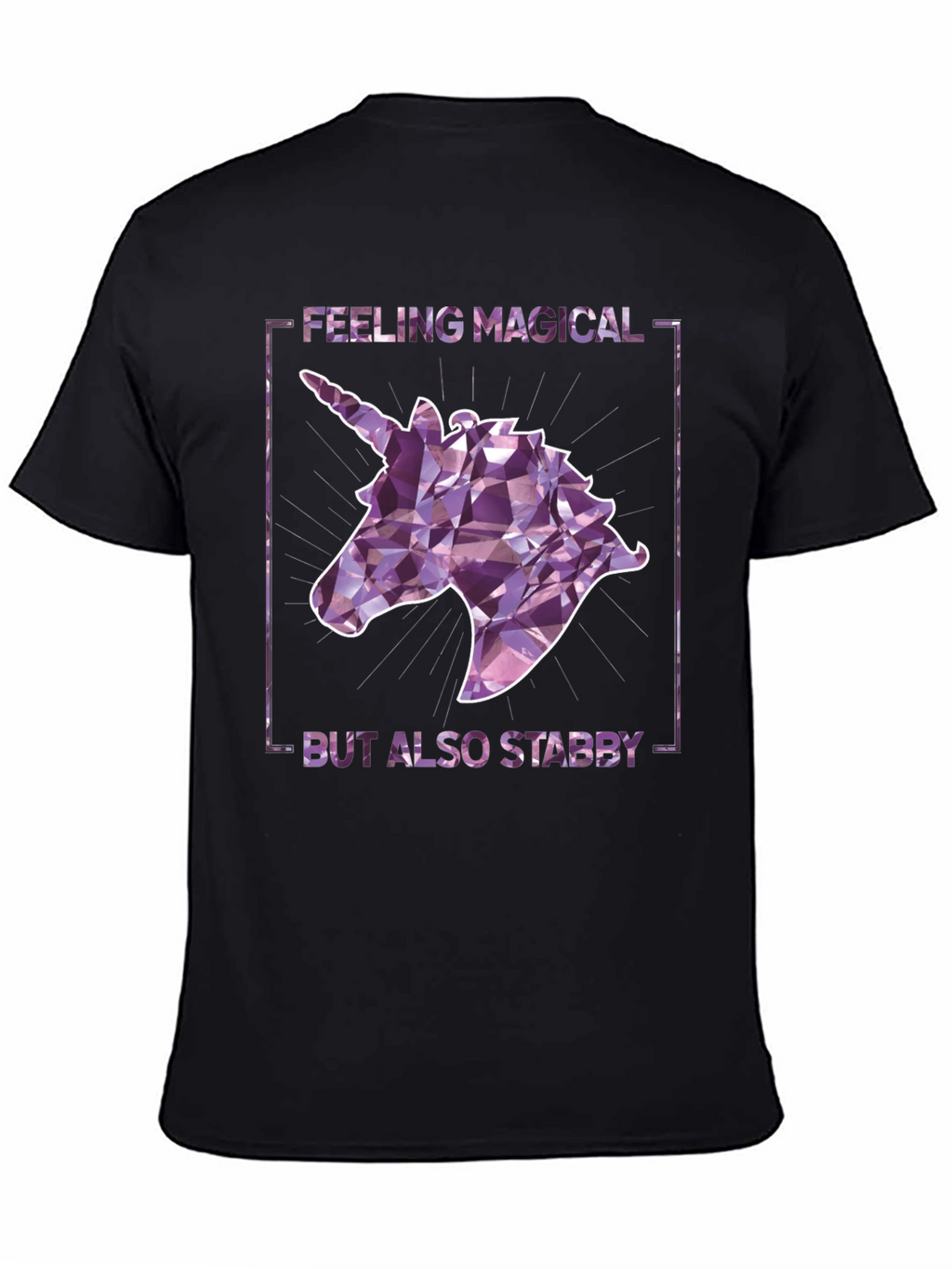 Magical Yet Stabby Unicorn Graphic Tee
