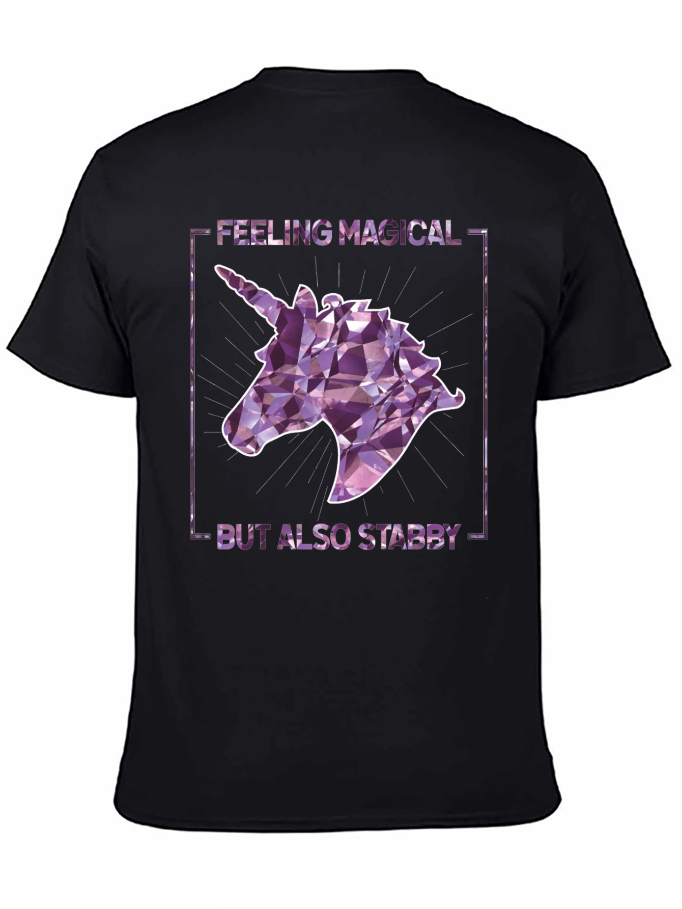 Magical Yet Stabby Unicorn Graphic Tee