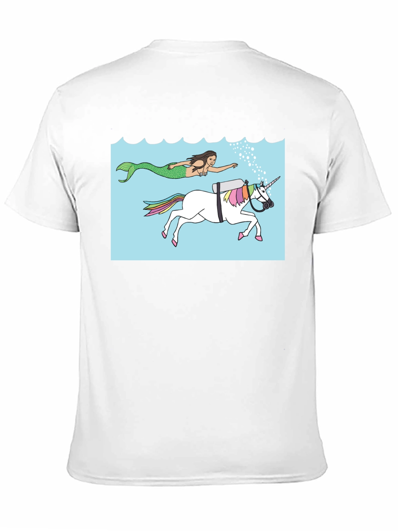 Mermaid & Scuba Unicorn T-Shirt