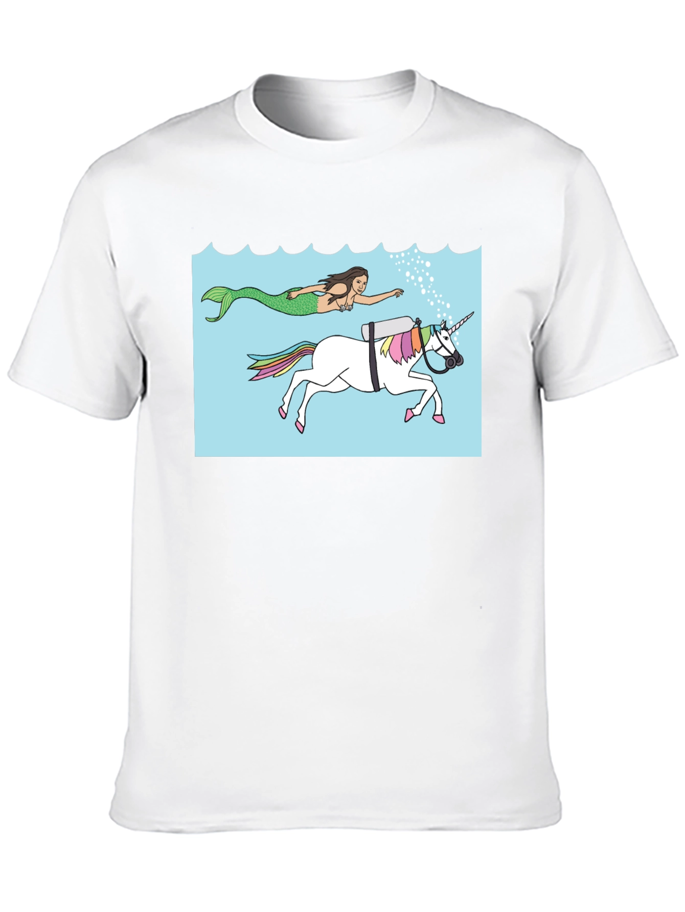 Mermaid & Scuba Unicorn T-Shirt