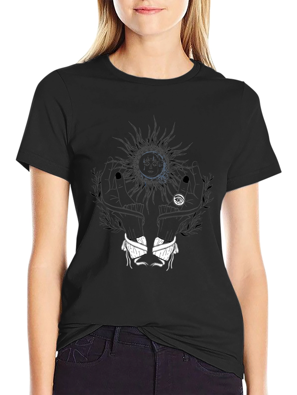 Mystic Graphic Black T-Shirt