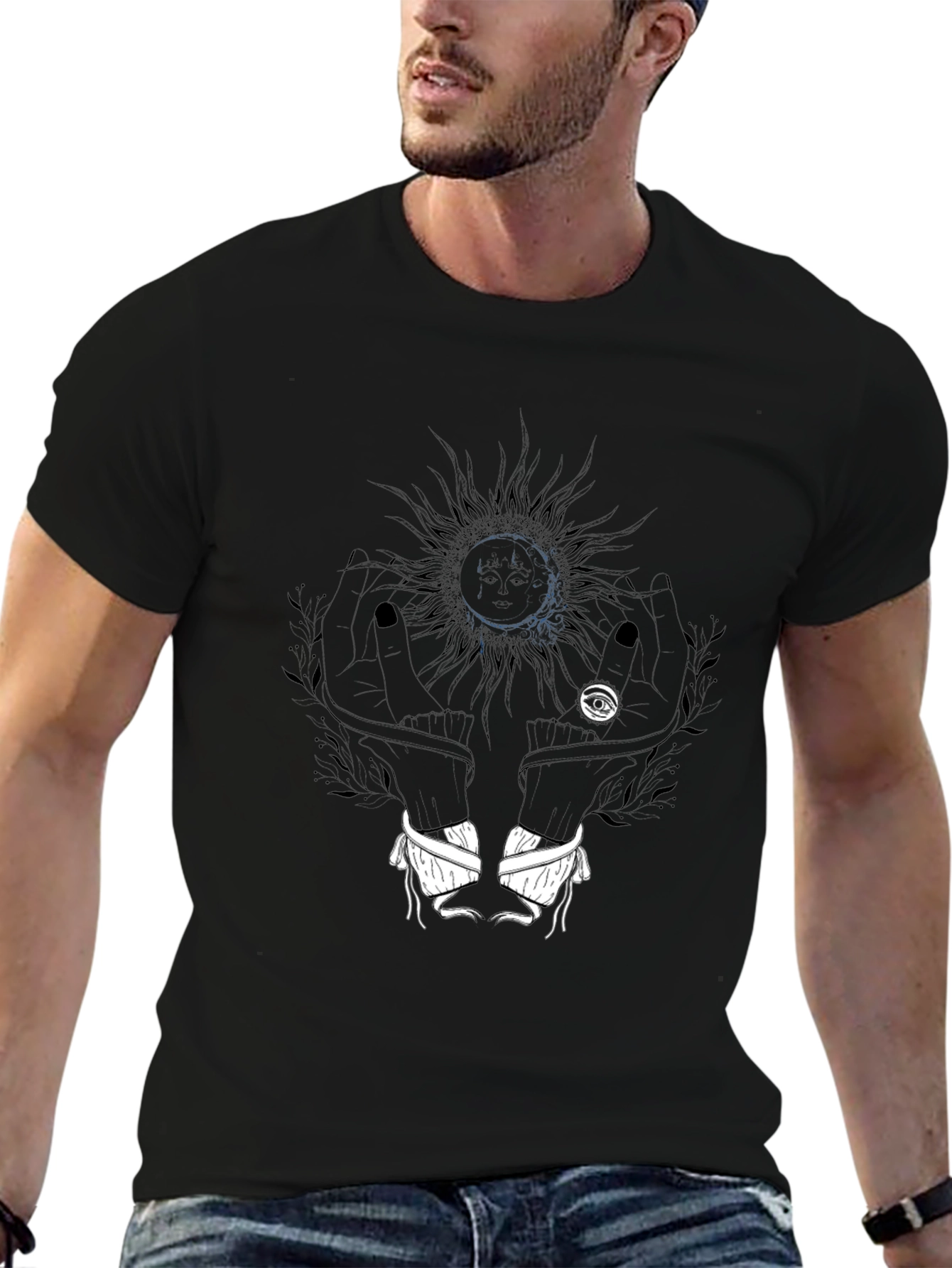 Mystic Graphic Black T-Shirt