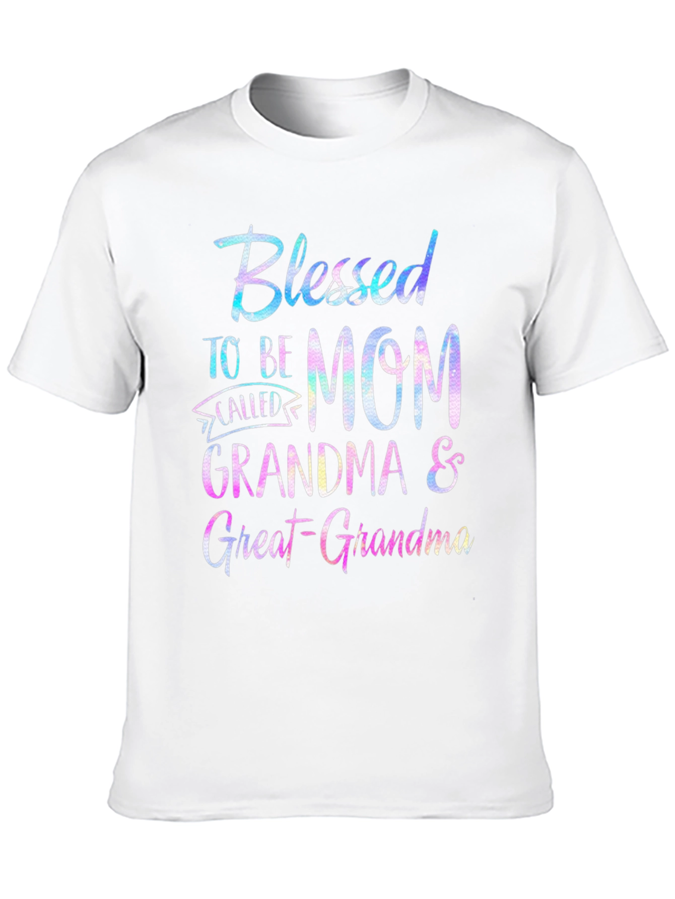 Blessed Mom Grandma Great-Grandma T-Shirt