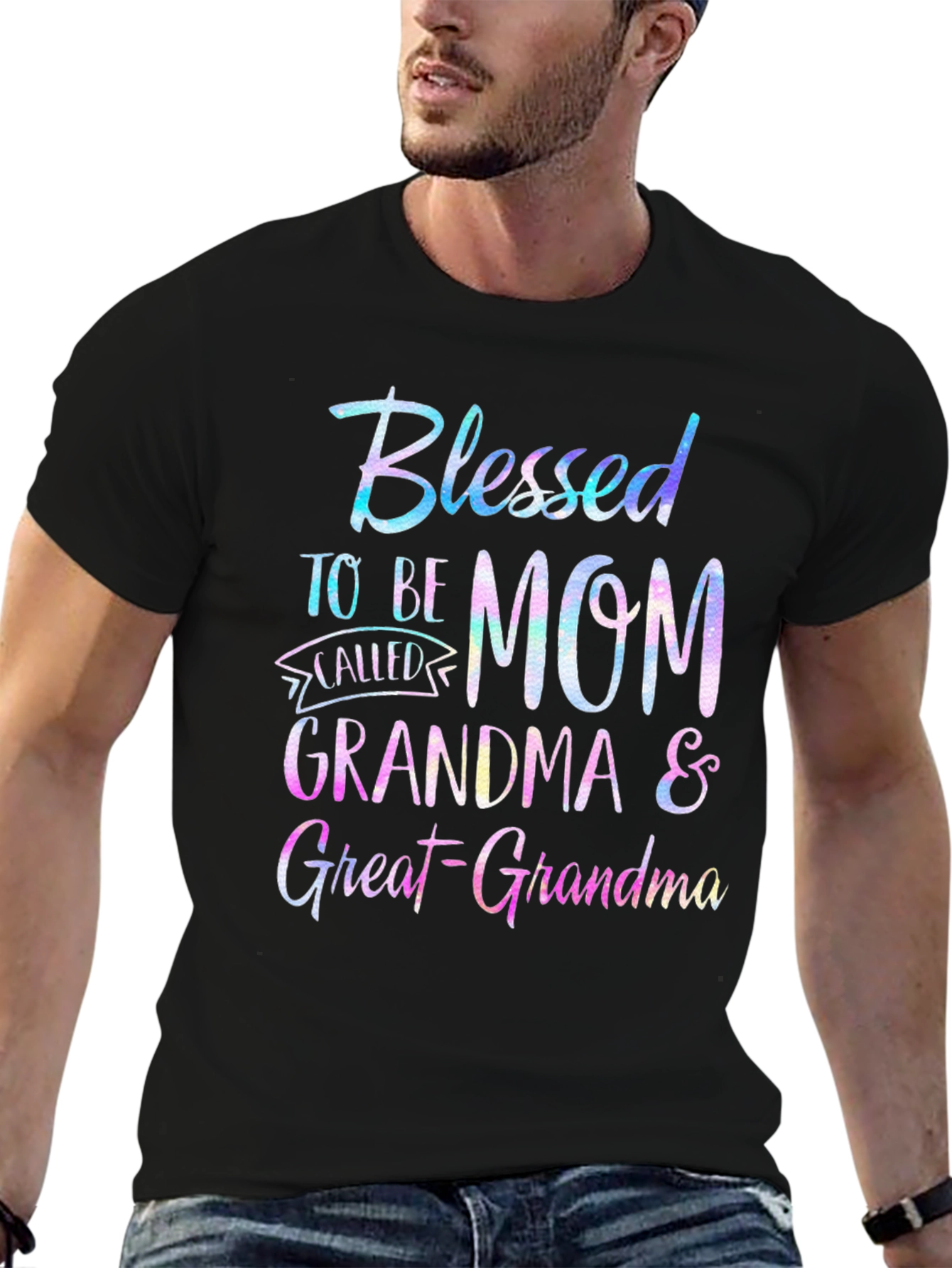 Blessed Mom Grandma Great-Grandma T-Shirt