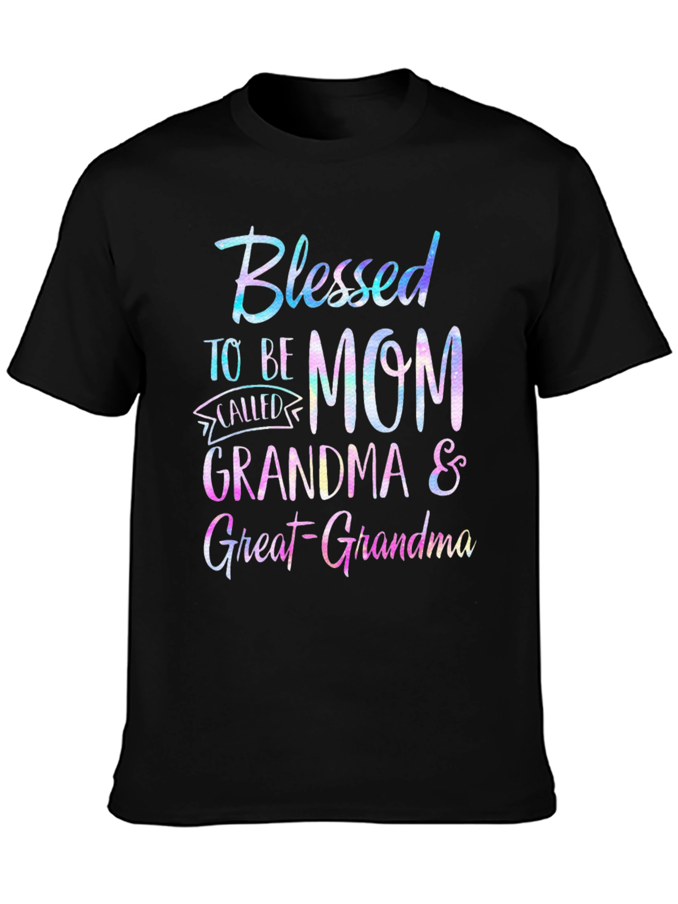 Blessed Mom Grandma Great-Grandma T-Shirt