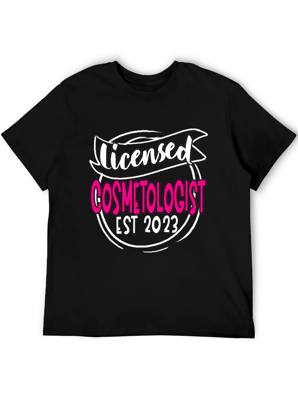 Licensed Cosmetologist EST 2023 T-Shirt