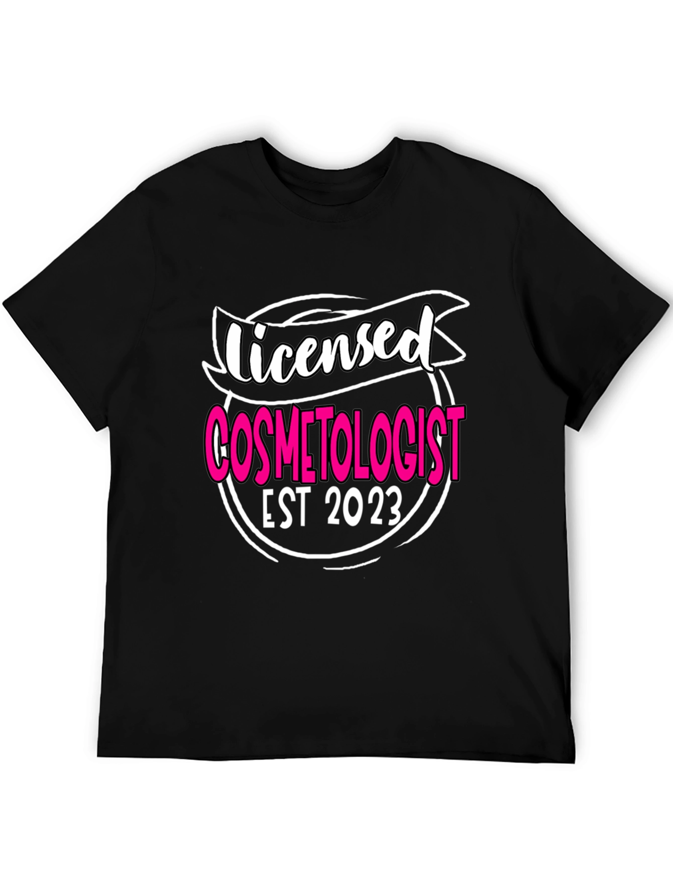 Licensed Cosmetologist EST 2023 T-Shirt