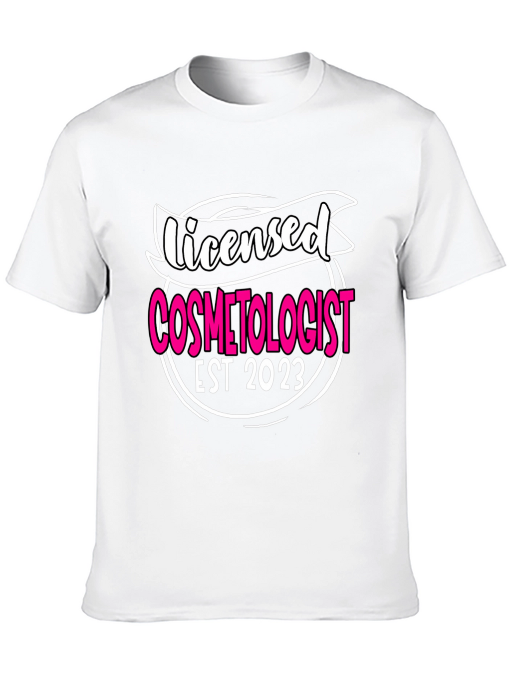 Licensed Cosmetologist EST 2023 T-Shirt
