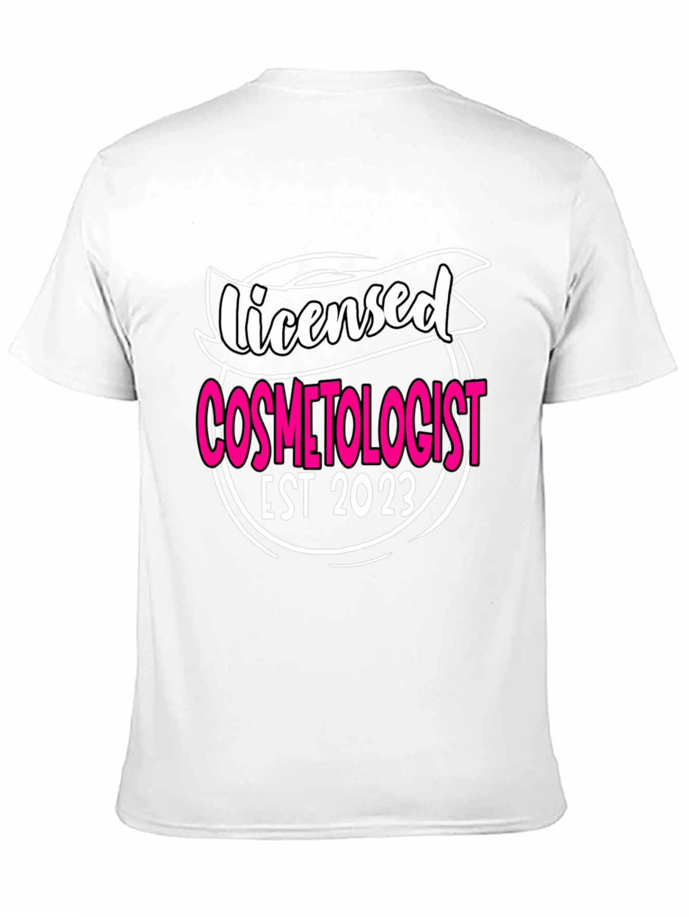 Licensed Cosmetologist EST 2023 T-Shirt