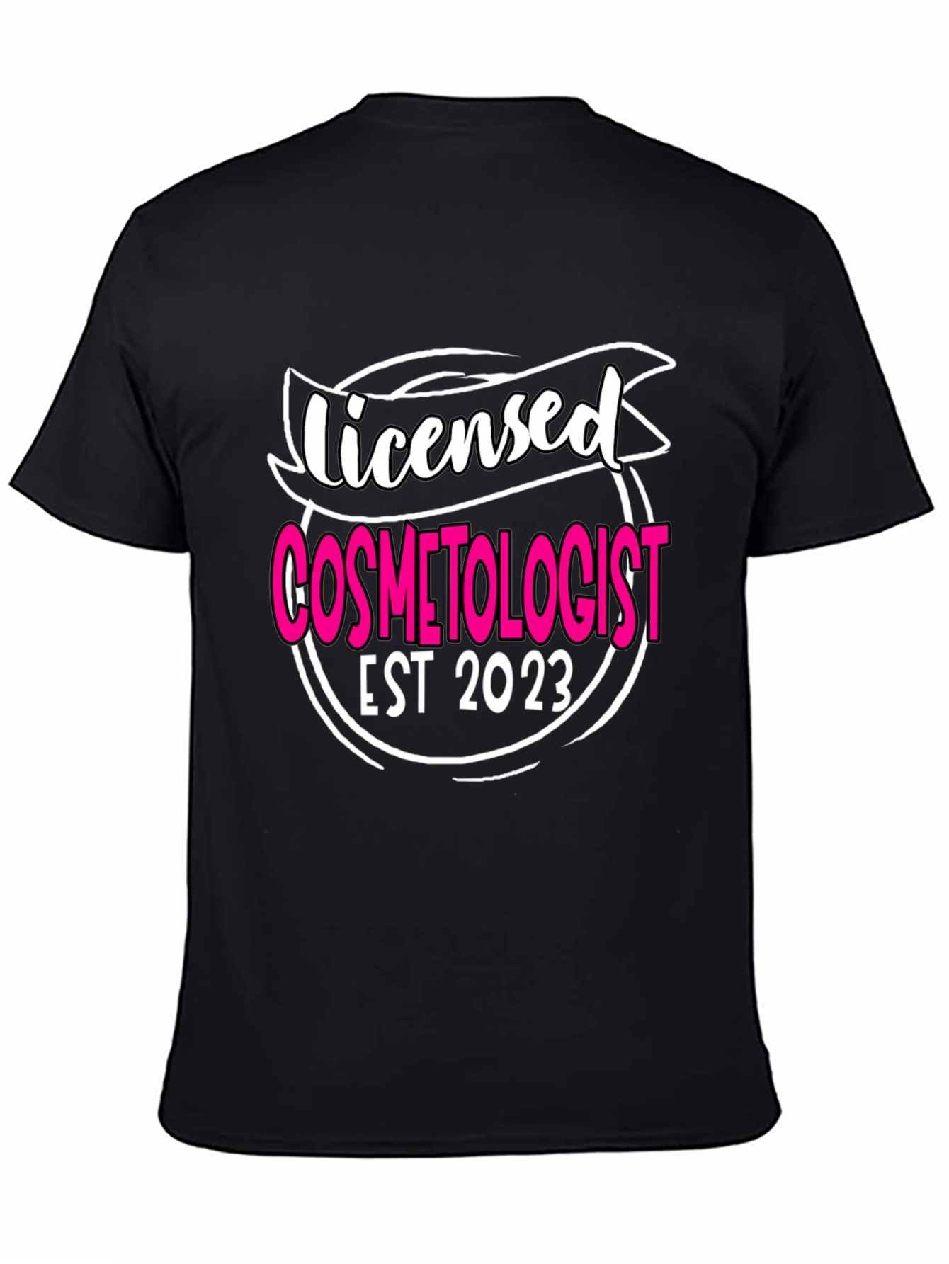 Licensed Cosmetologist EST 2023 T-Shirt