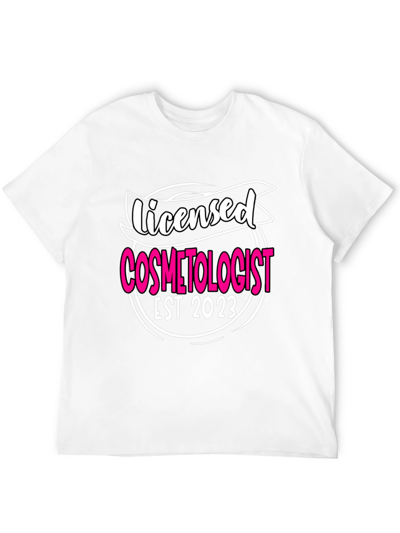 Licensed Cosmetologist EST 2023 T-Shirt