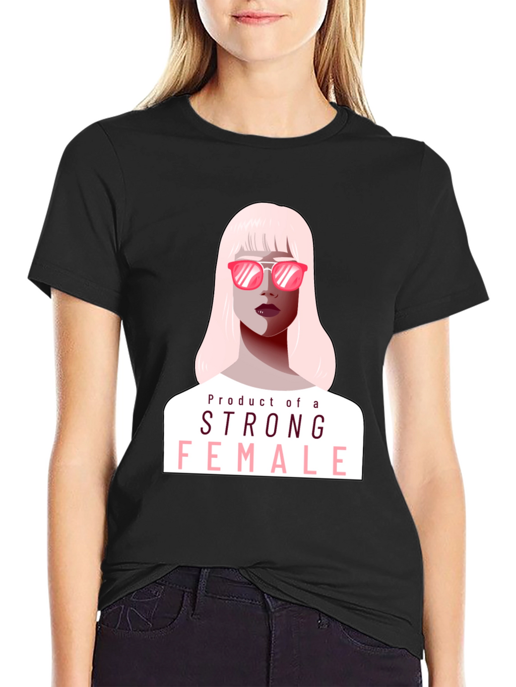 Strong Female Graphic Tee - Stylish Unisex T-Shirt
