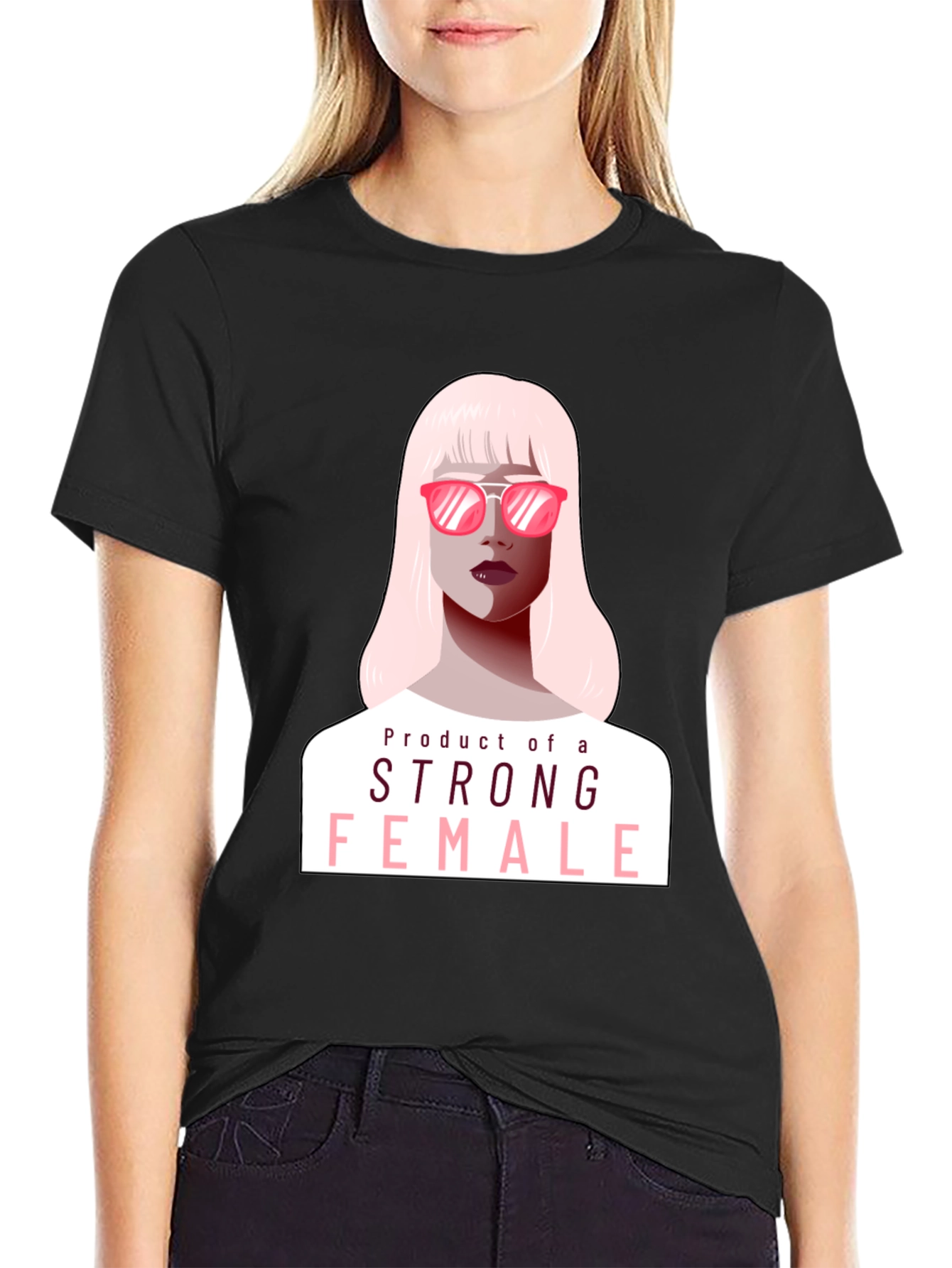 Strong Female Graphic Tee - Stylish Unisex T-Shirt