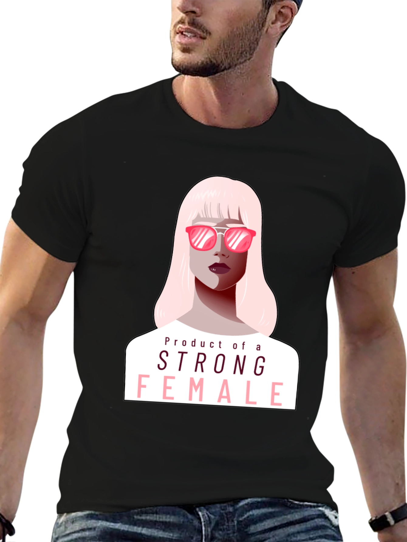 Strong Female Graphic Tee - Stylish Unisex T-Shirt
