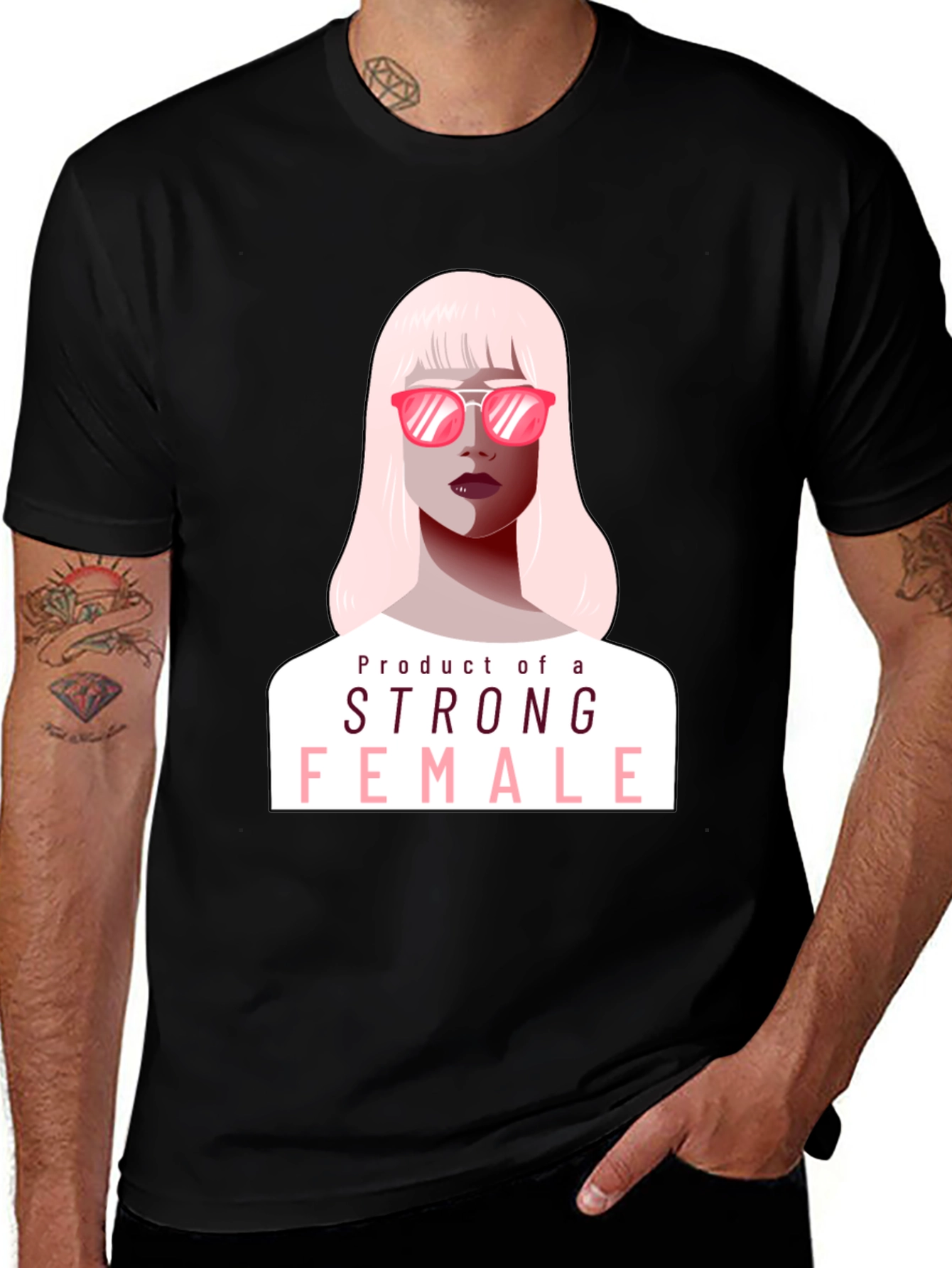 Strong Female Graphic Tee - Stylish Unisex T-Shirt
