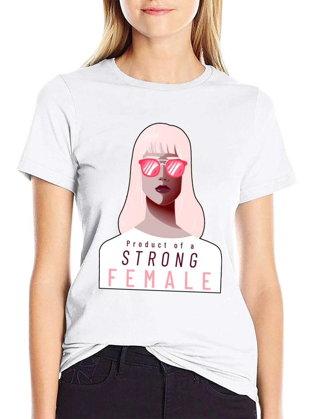 Strong Female Graphic Tee - Stylish Unisex T-Shirt