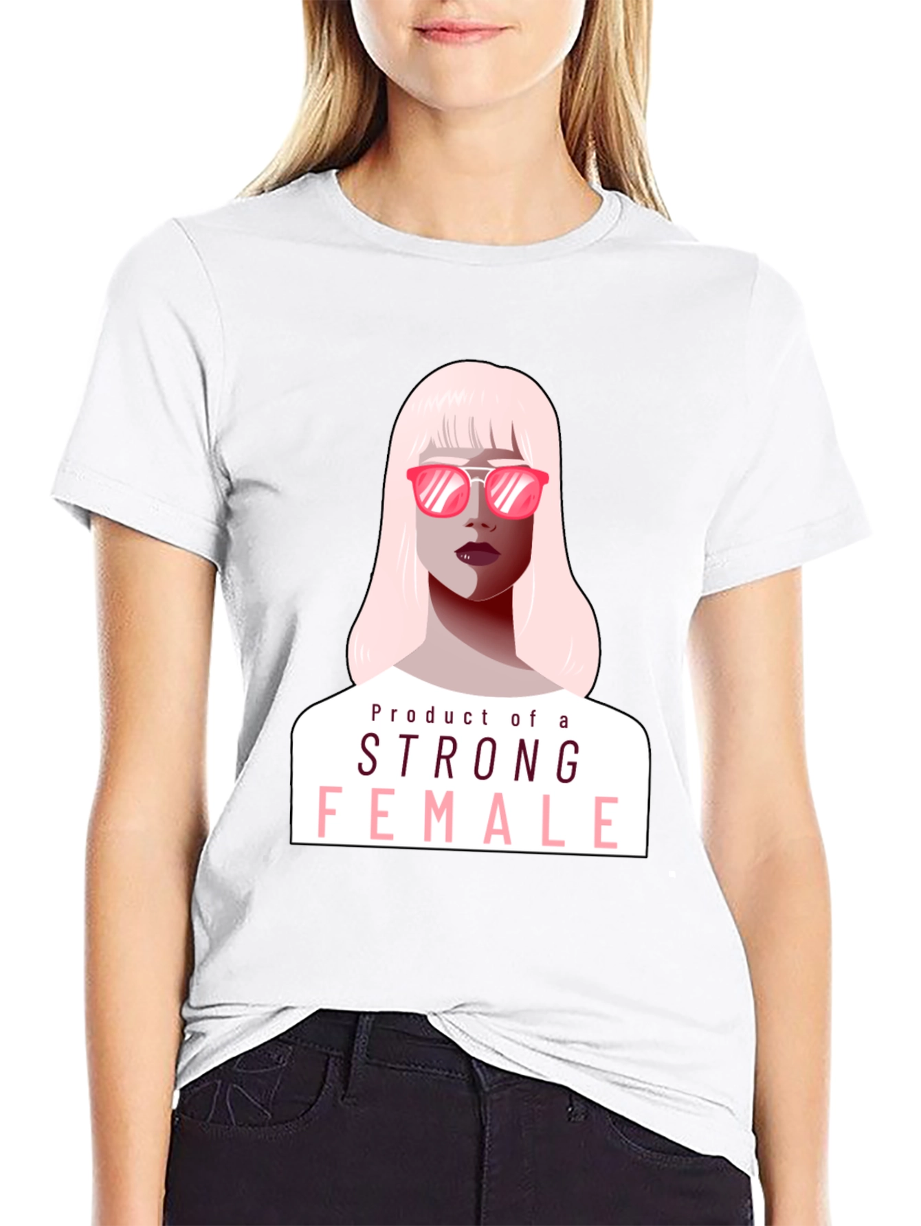 Strong Female Graphic Tee - Stylish Unisex T-Shirt