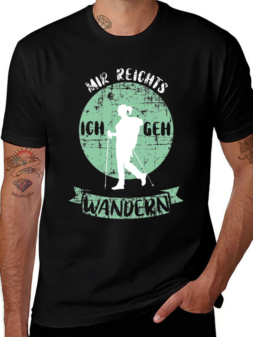 Hiking T-Shirt: Mir Reichts Ich Geh Wandern