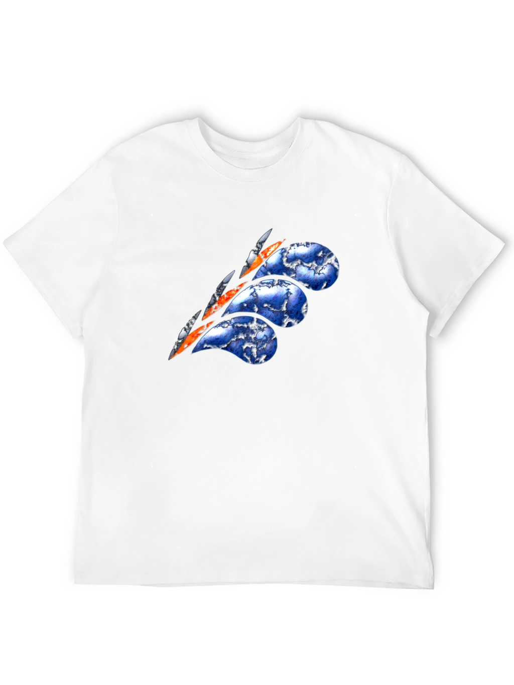 Ripped Sky Graphic T-Shirt - Unique Design