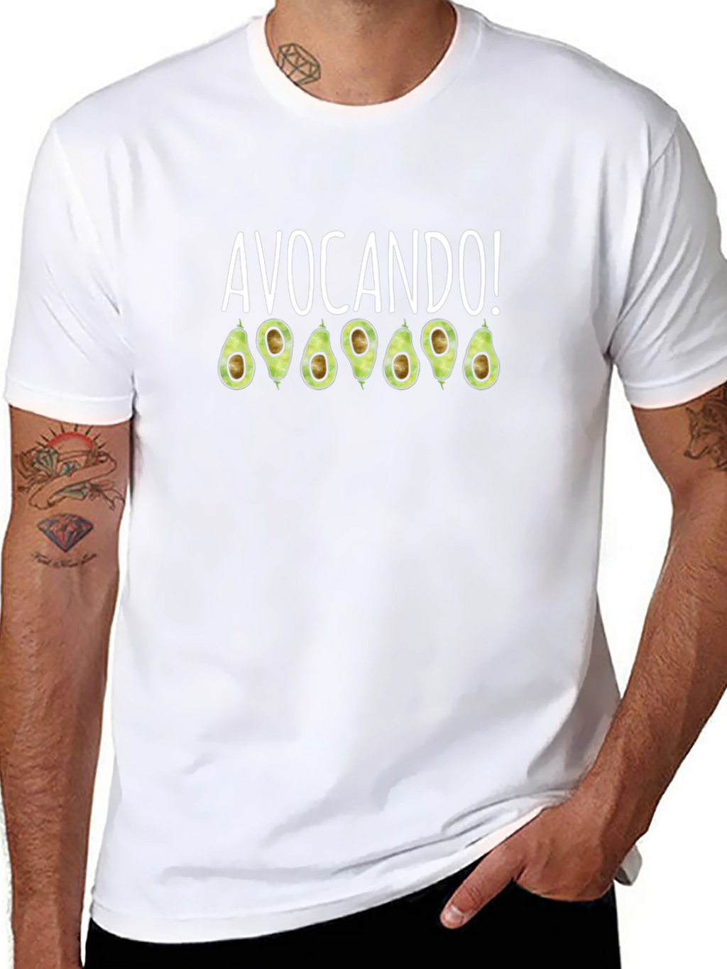 Avocando! Graphic Print T-Shirt
