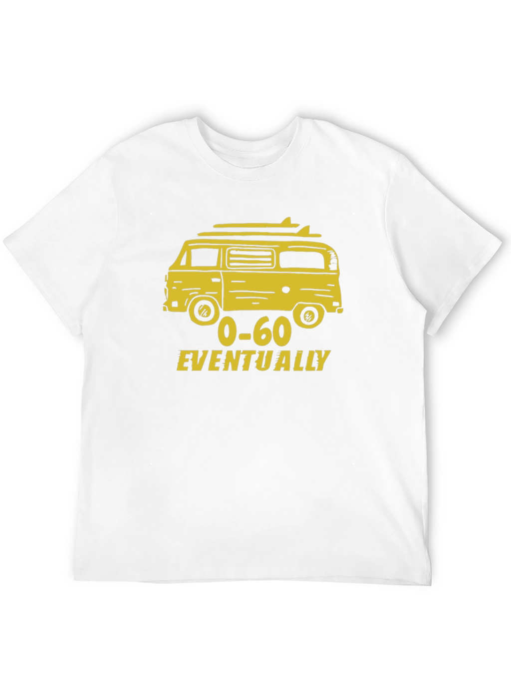Retro Van T-Shirt - 0-60 Eventually