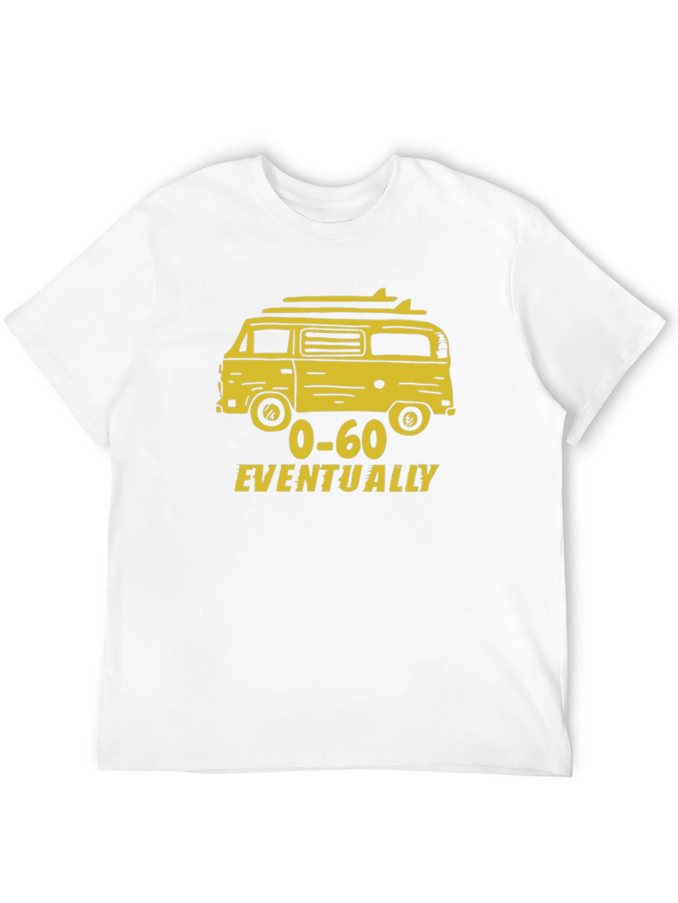 Retro Van T-Shirt - 0-60 Eventually