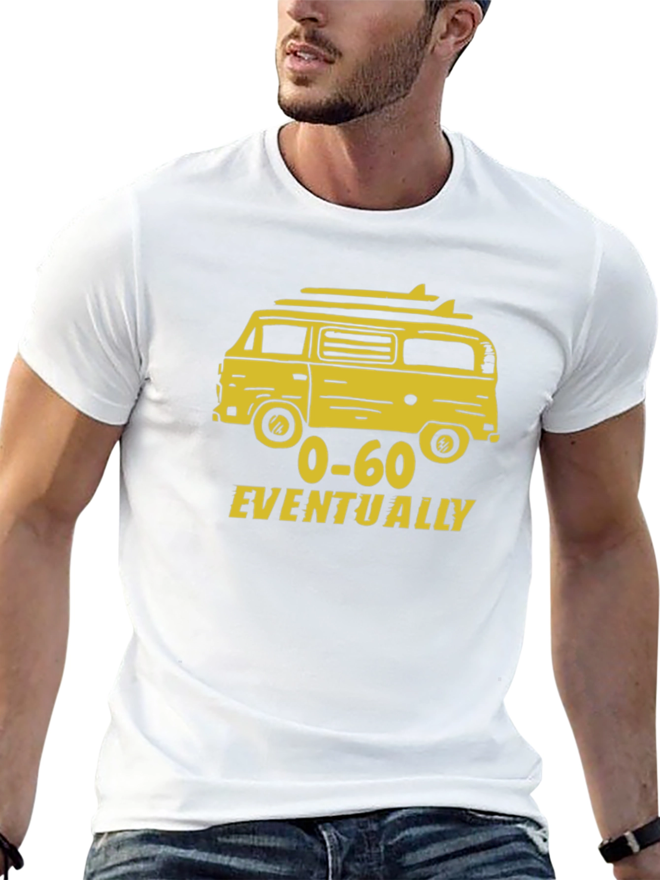 Retro Van T-Shirt - 0-60 Eventually