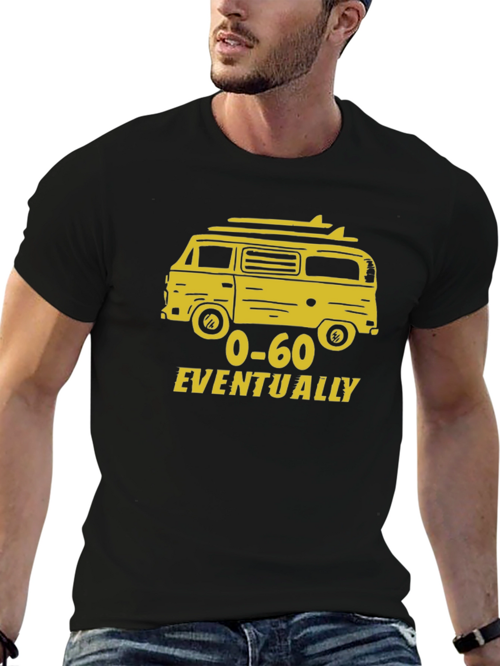 Retro Van T-Shirt - 0-60 Eventually