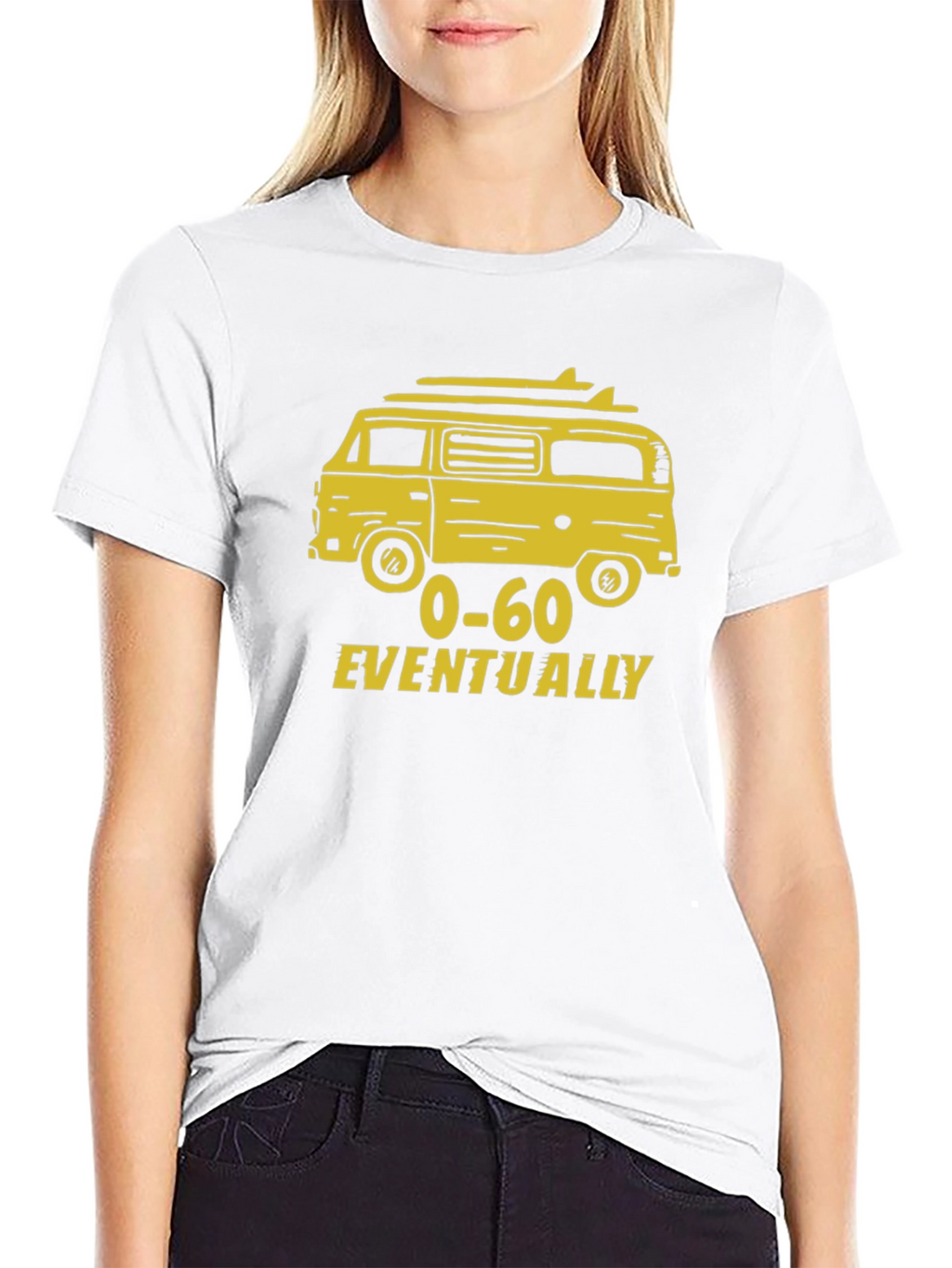 Retro Van T-Shirt - 0-60 Eventually